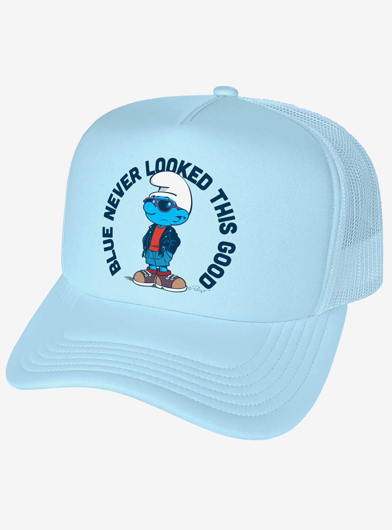 The Smurfs Blue Never Looked This Good Foam Trucker Hat, , hi-res