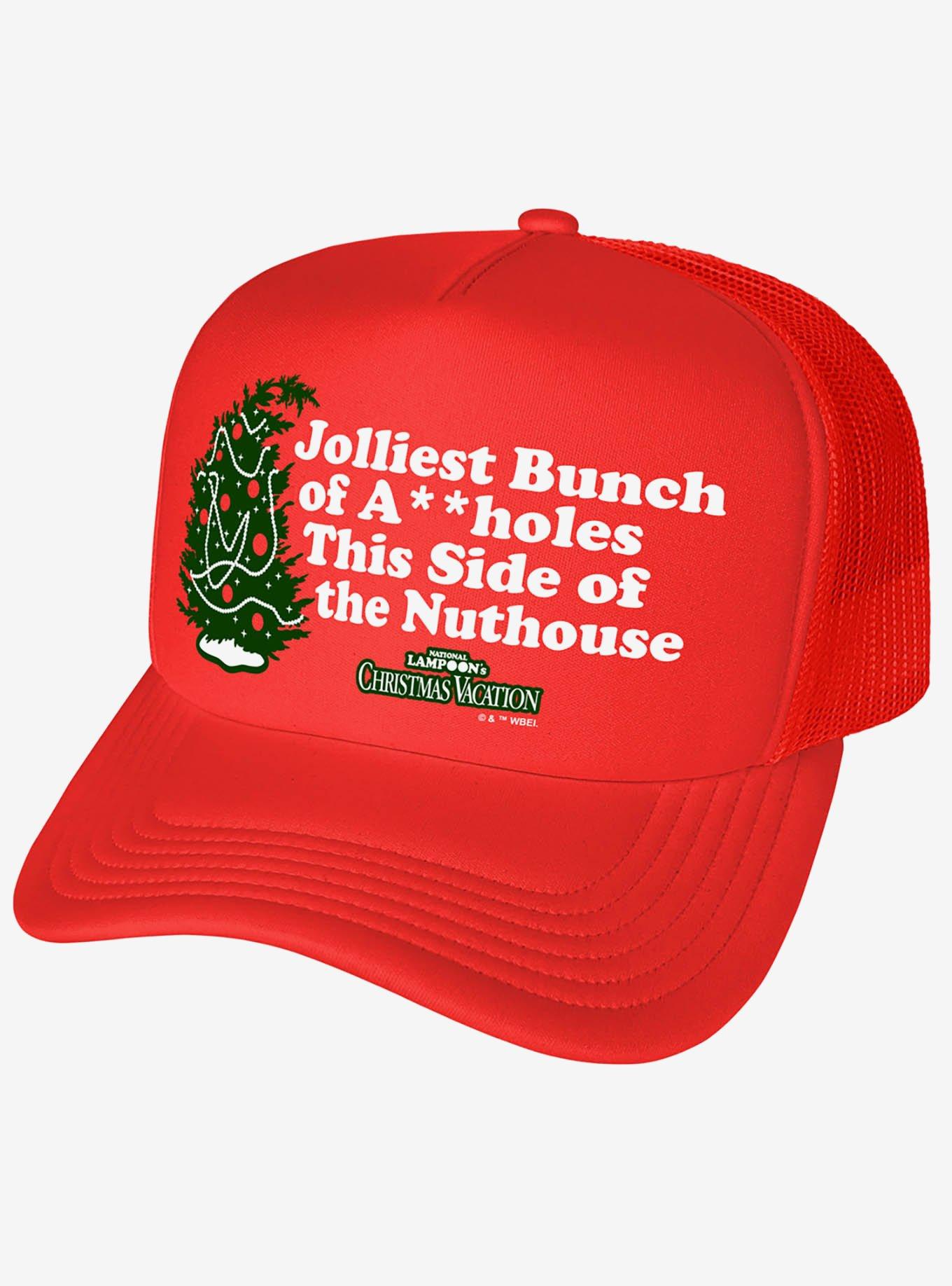 National Lampoon's Christmas Vacation Jolliest Bunch Of A-Holes Foam Trucker Hat, , hi-res