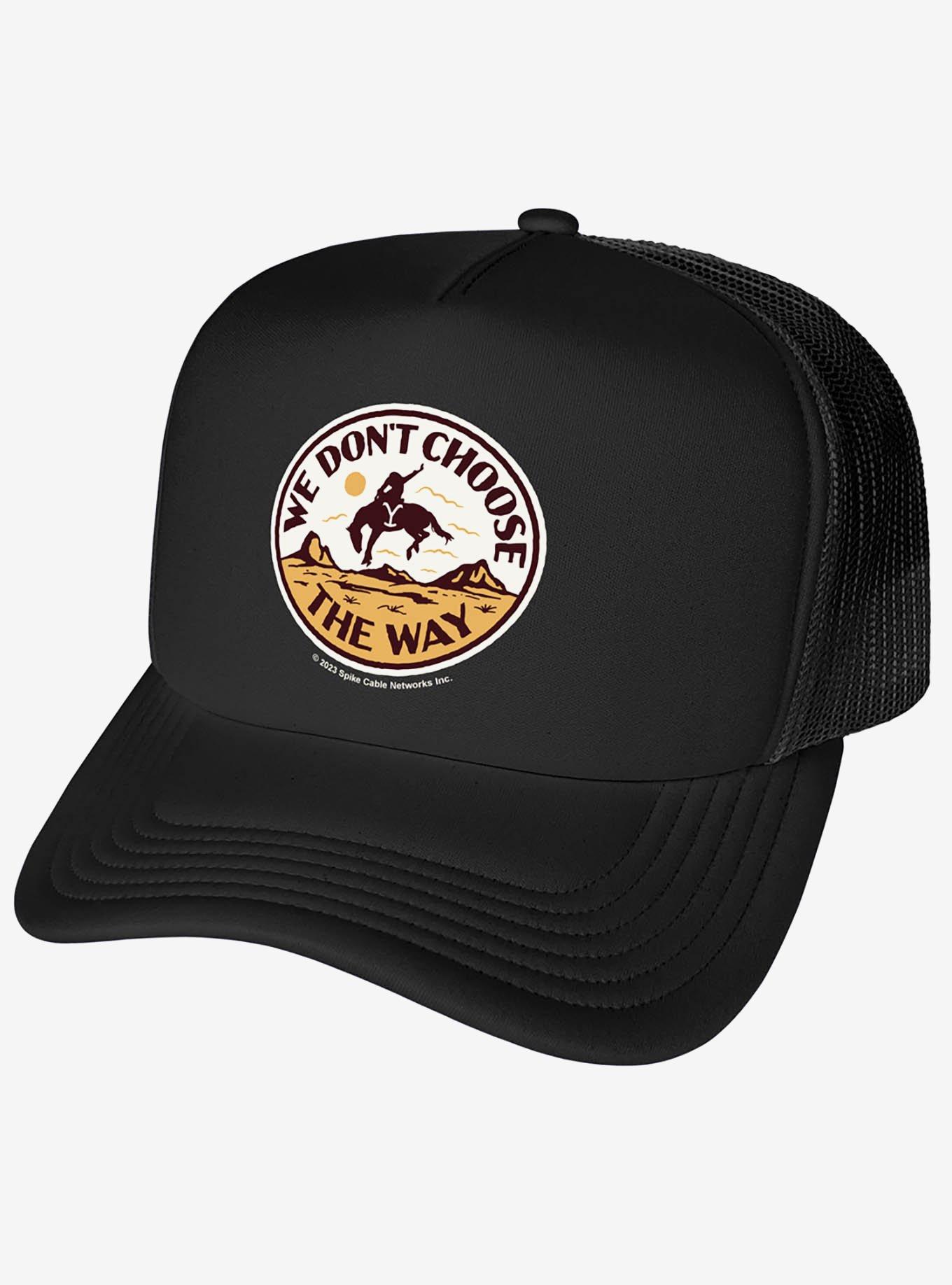 Yellowstone We Don't Choose The Way Foam Trucker Hat, , hi-res