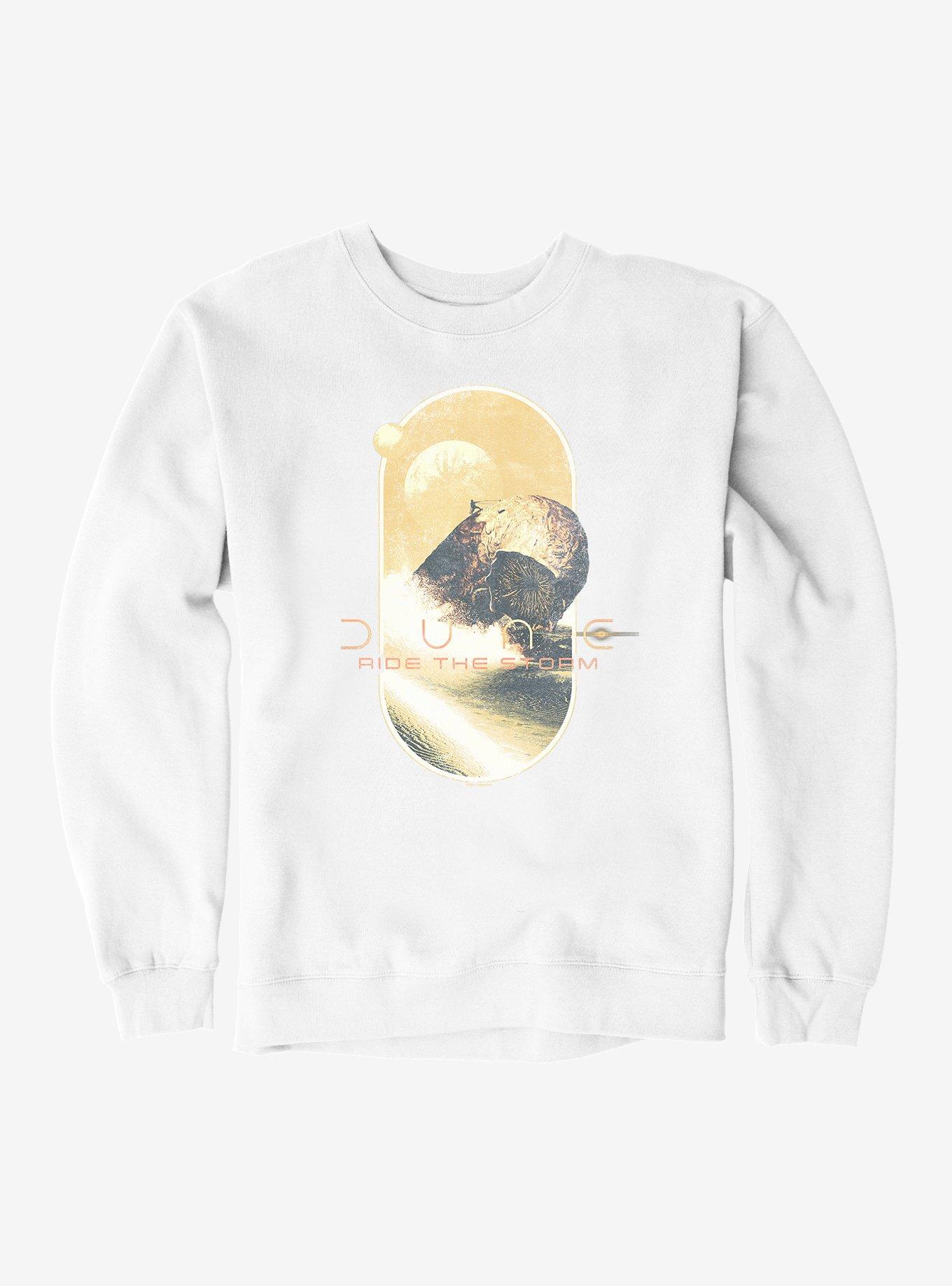 Dune Ride The Storm Sweatshirt, WHITE, hi-res