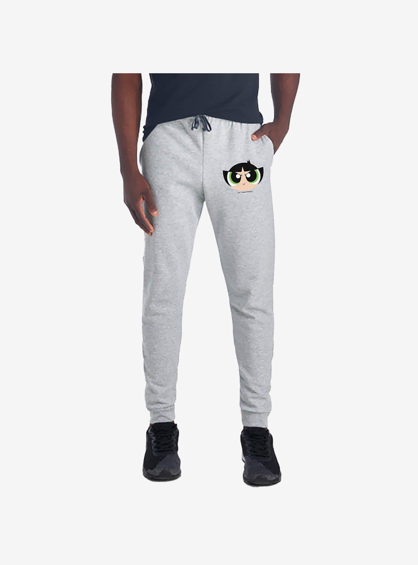 The Powerpuff Girls Buttercup Head Jogger Sweatpants, , hi-res