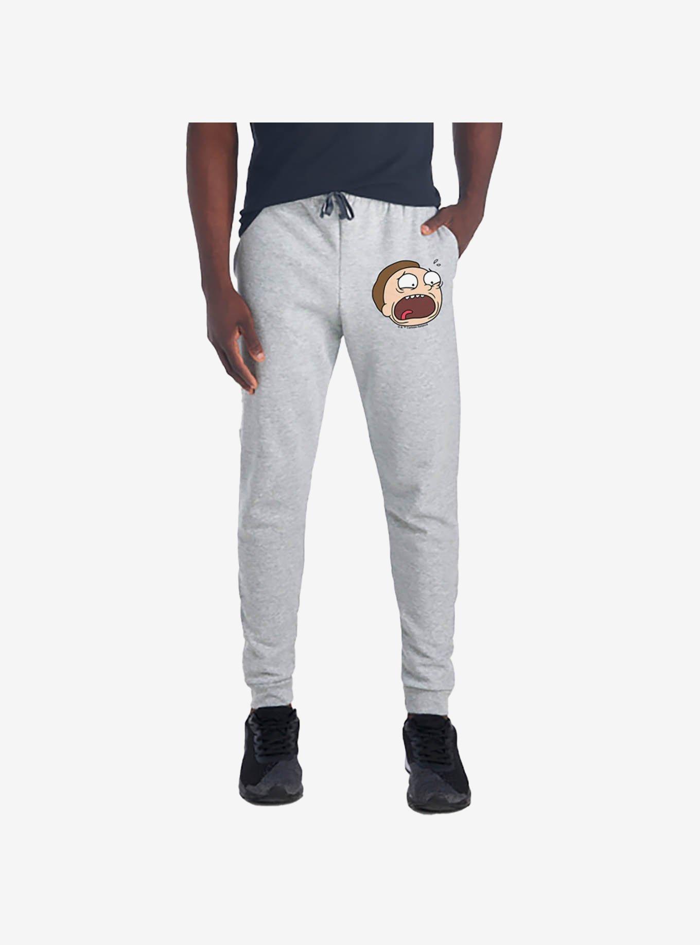 Rick and Morty Morty Headshot Jogger Sweatpants, , hi-res