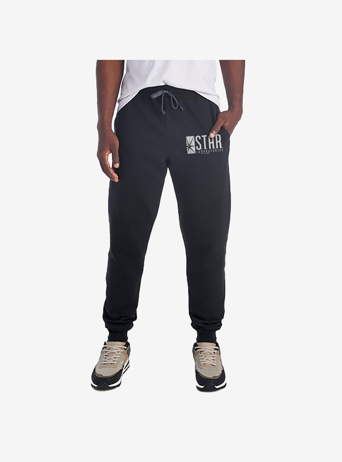 DC Comics The Flash Star Labs Logo Jogger Sweatpants, , hi-res