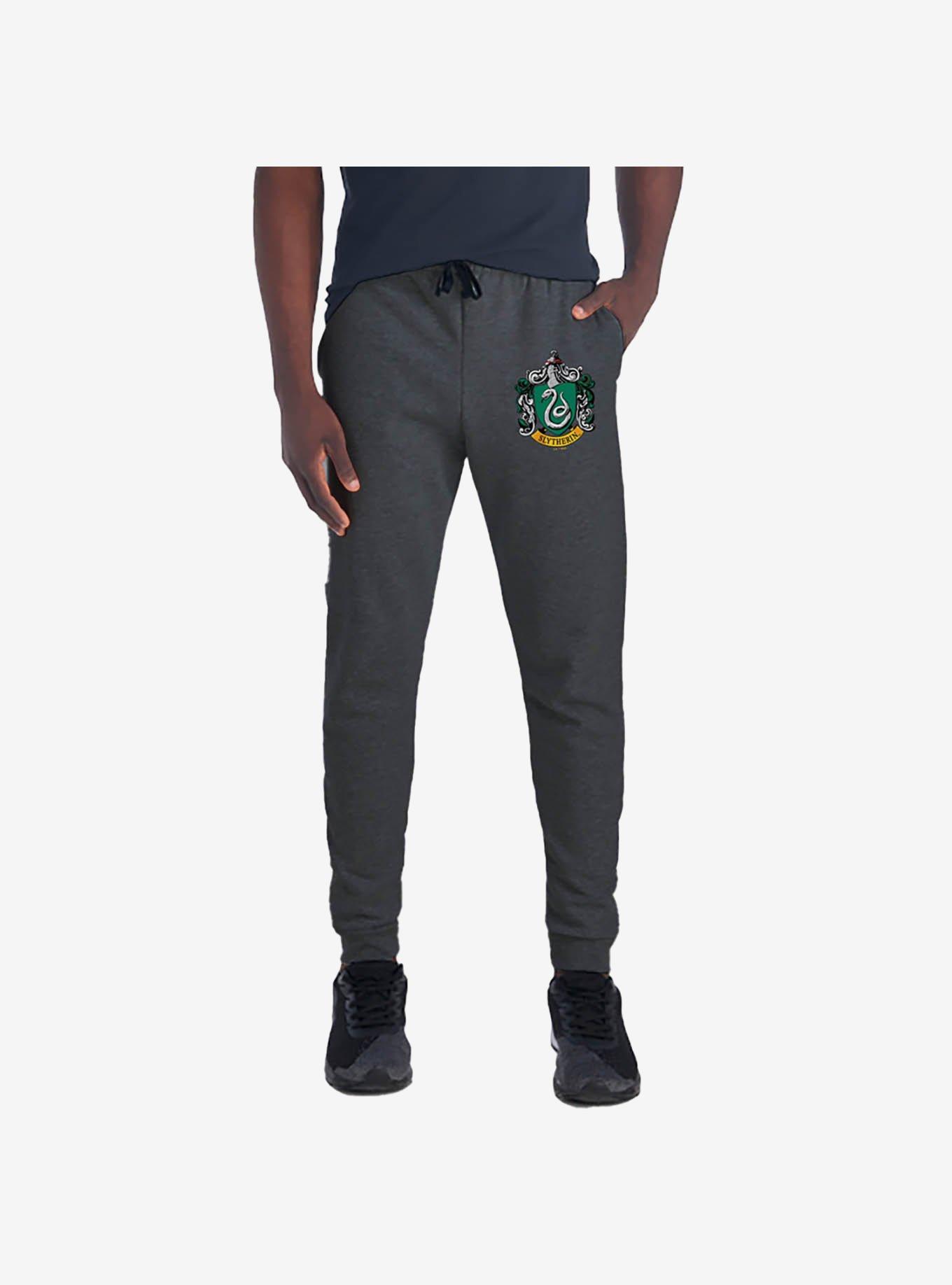 Harry Potter Slytherin Crest Jogger Sweatpants, , hi-res