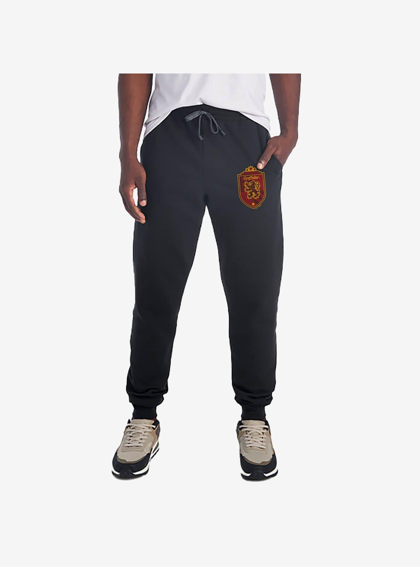 Harry Potter Gryffindor Plaid Crest Jogger Sweatpants, , hi-res