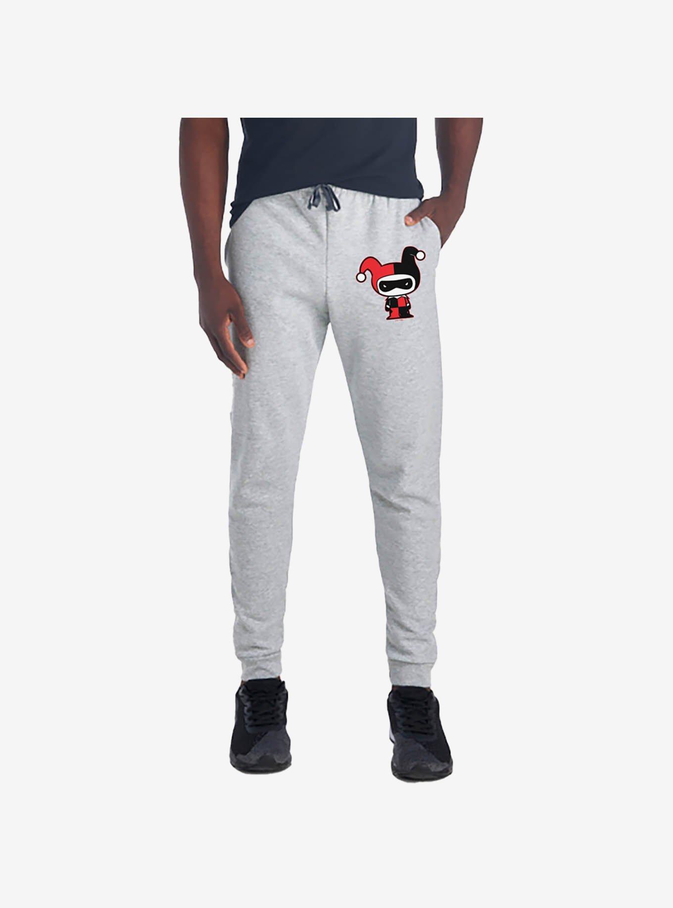 DC Comics Harley Quinn Cute Chibi Character Jogger Sweatpants, , hi-res