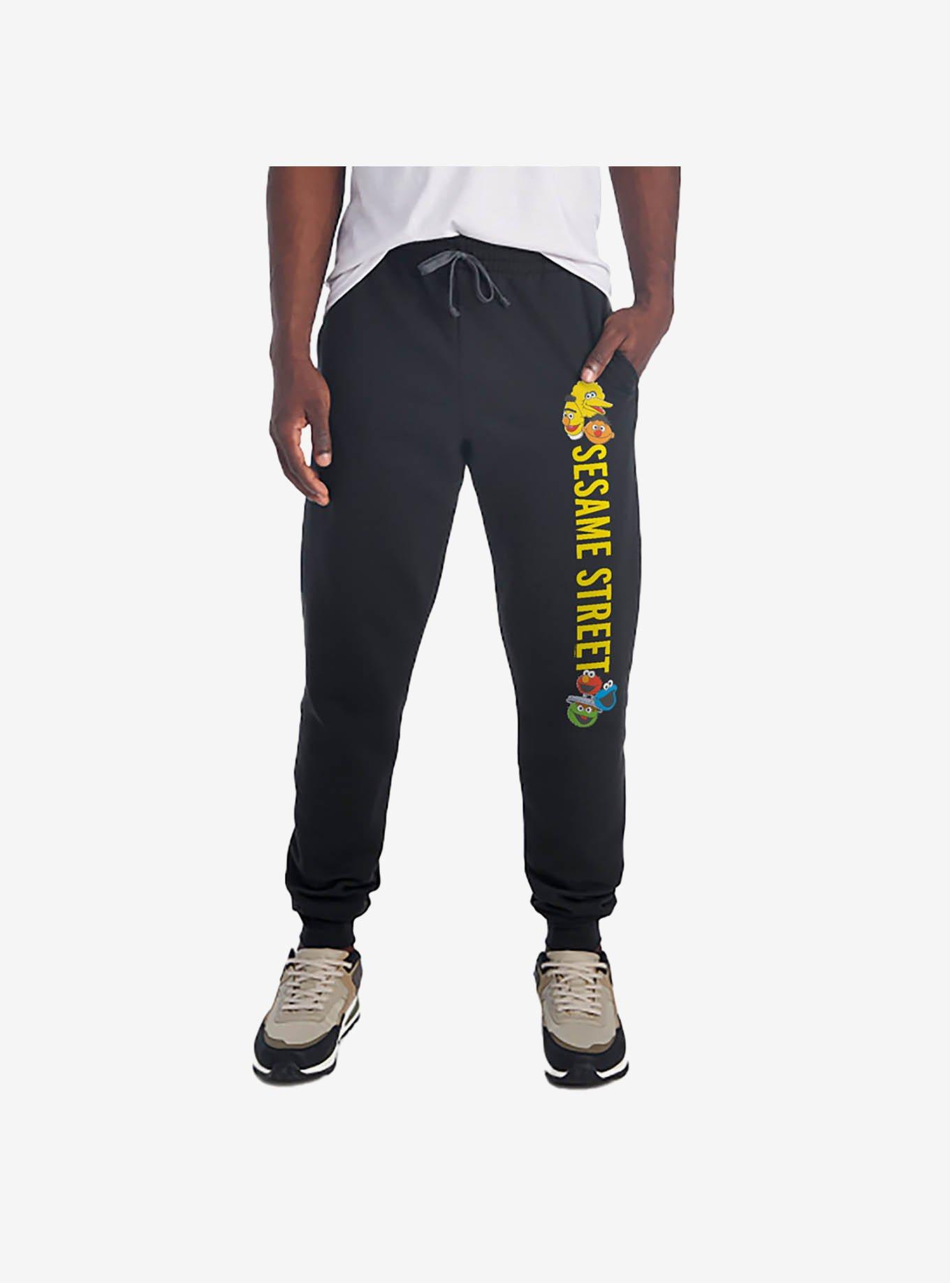 Sesame Street Crew and Sign Jogger Sweatpants, , hi-res