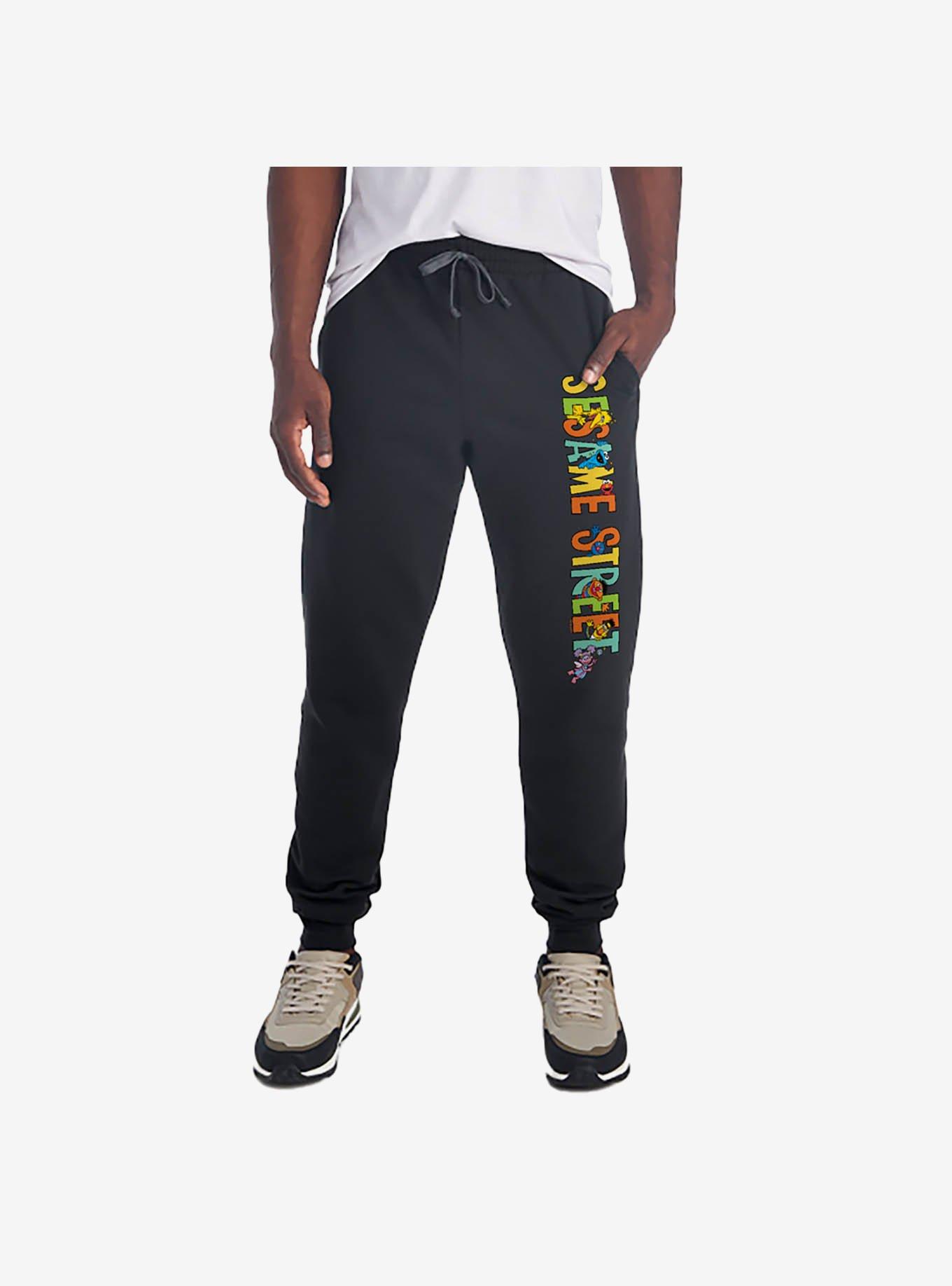 Sesame Street Vertical Name Jogger Sweatpants, , hi-res