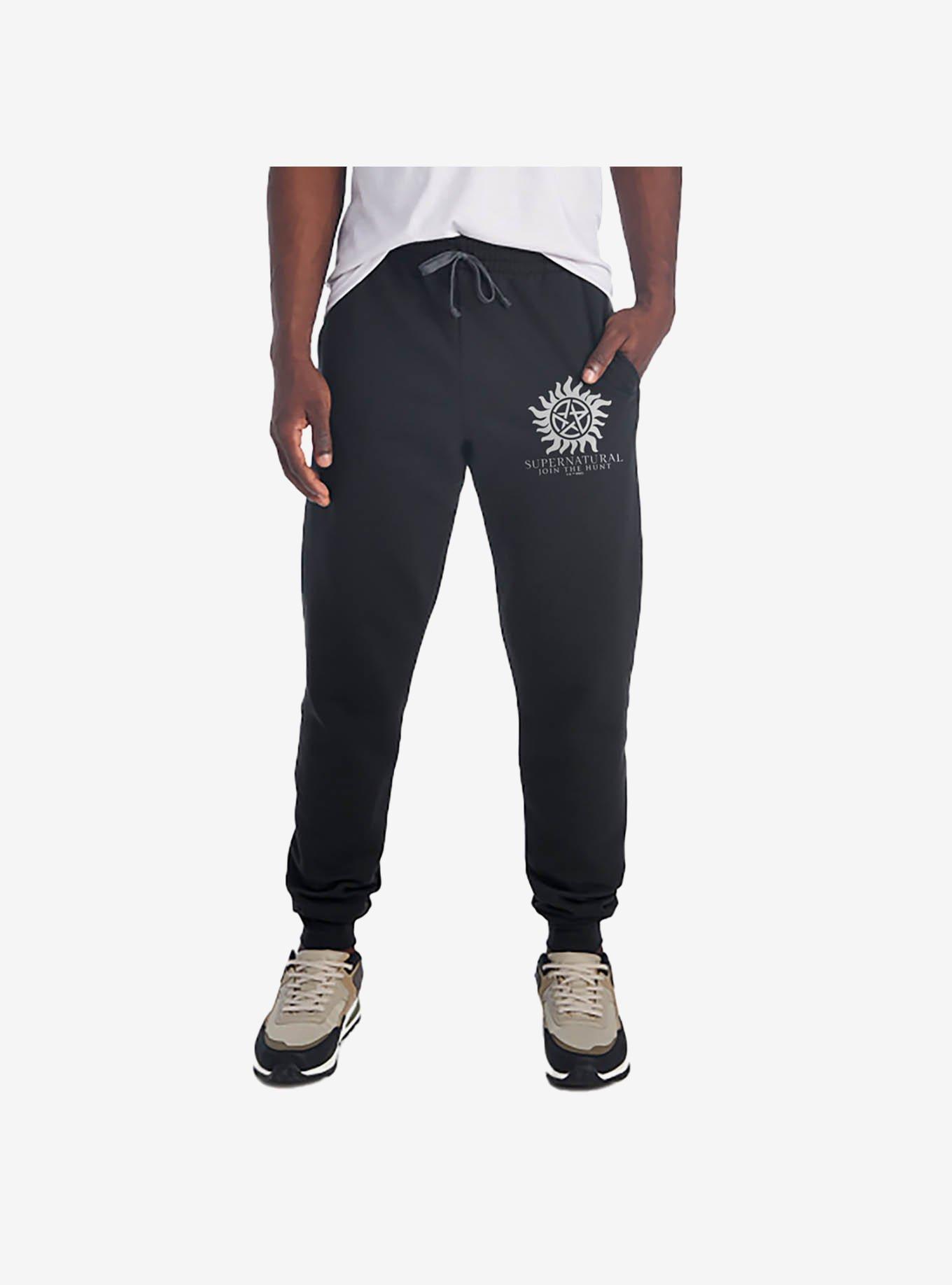 Supernatural Anti Possession Symbol Jogger Sweatpants, BLACK, hi-res