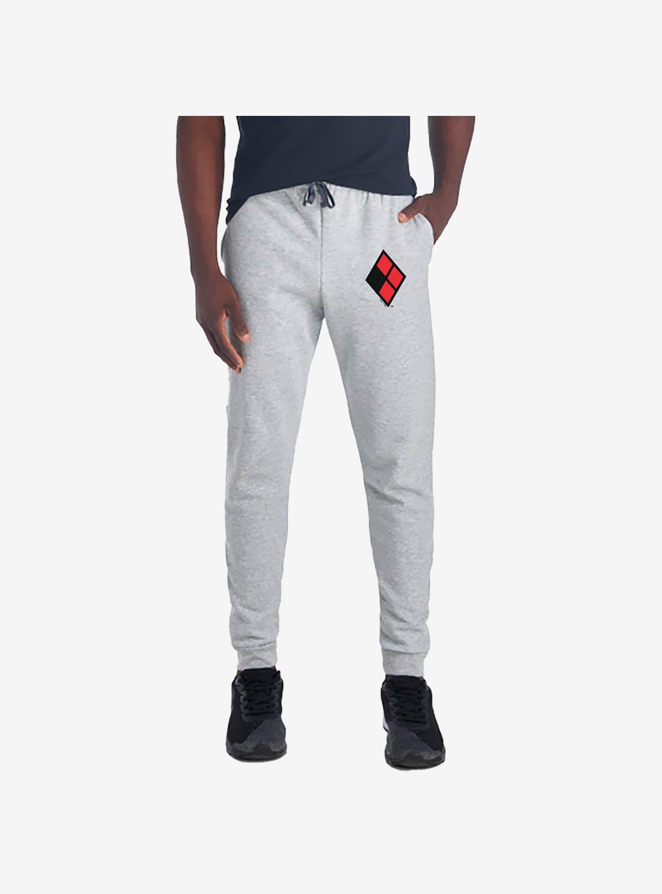 DC Comics Harley Quinn Diamond Logo Jogger Sweatpants, , hi-res