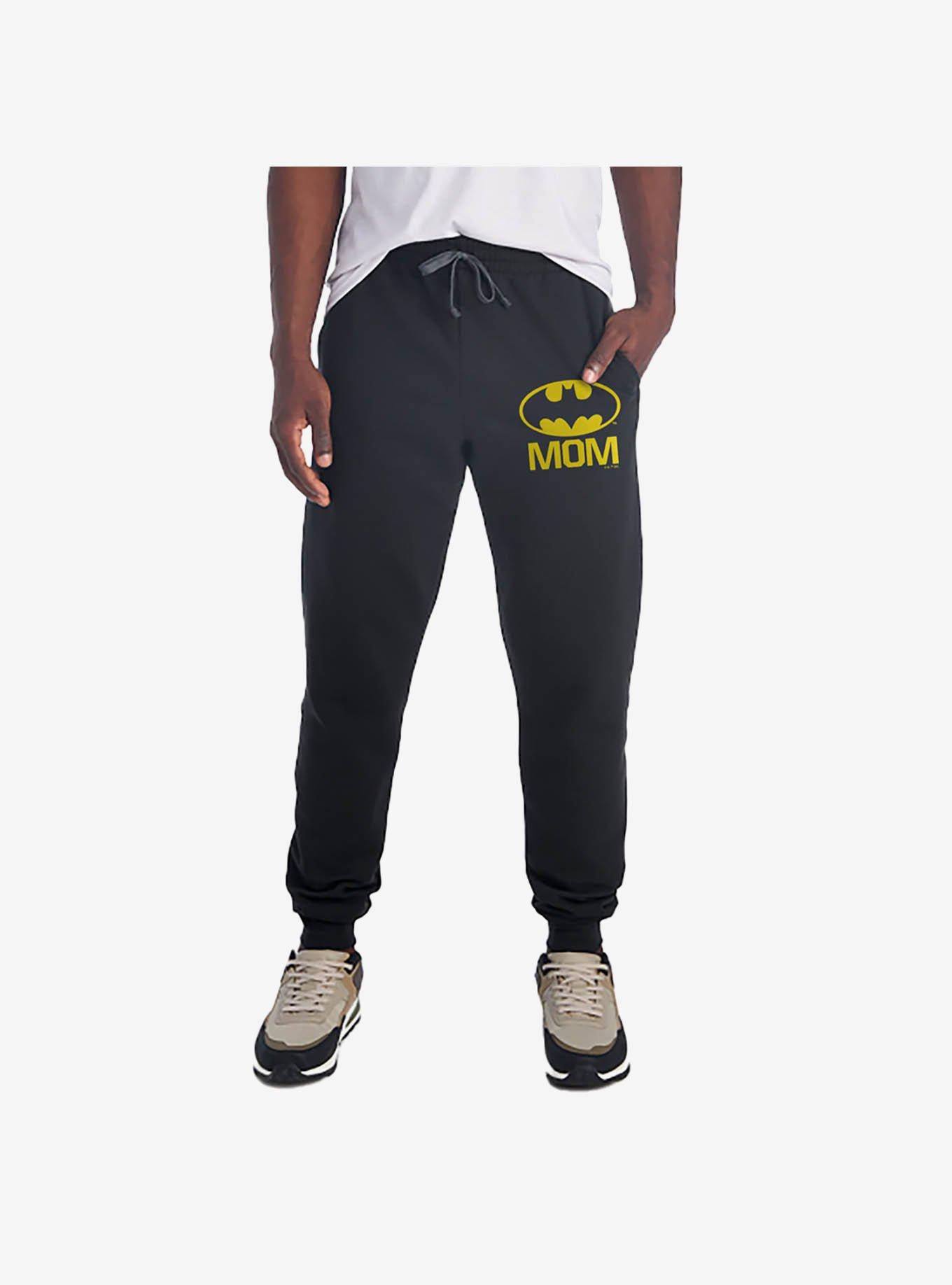 DC Comics Batman Bat Mom Shield Logo Jogger Sweatpants, , hi-res