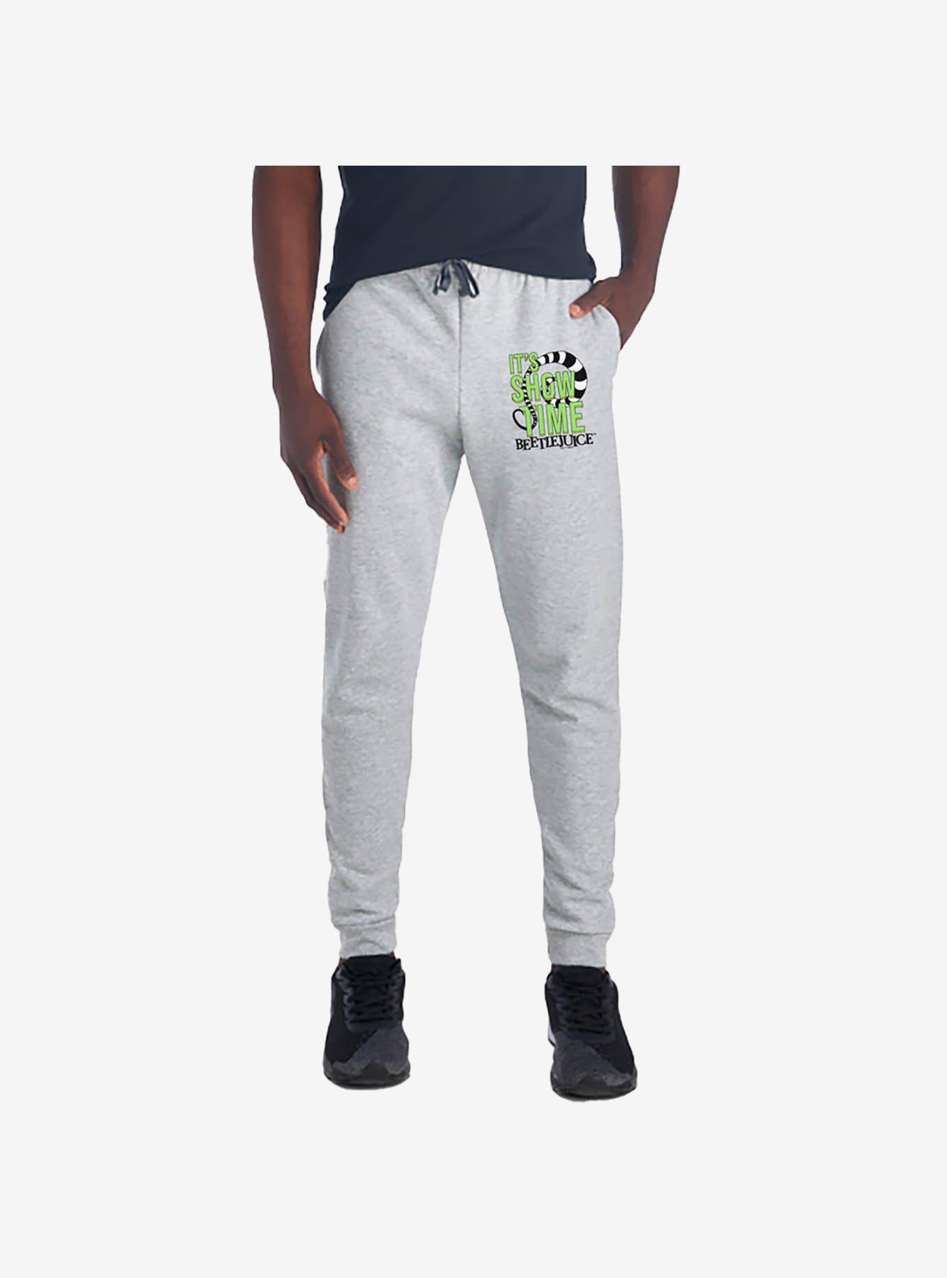 Beetlejuice It´s Showtime Quote Jogger Sweatpants,All Products : American Fashion Style Bags On Sale
