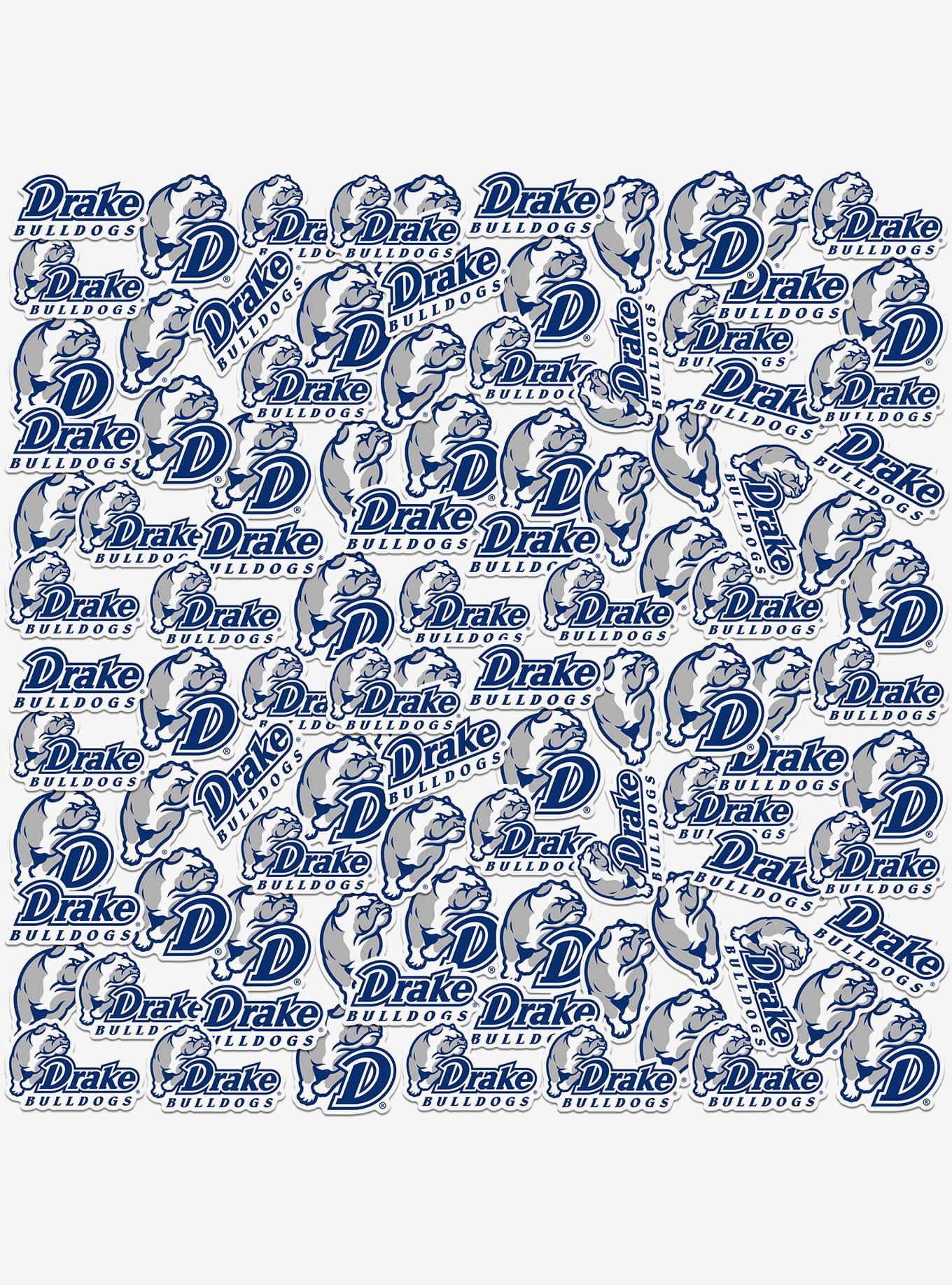 Drake University 100ct Sticker Pack, , hi-res