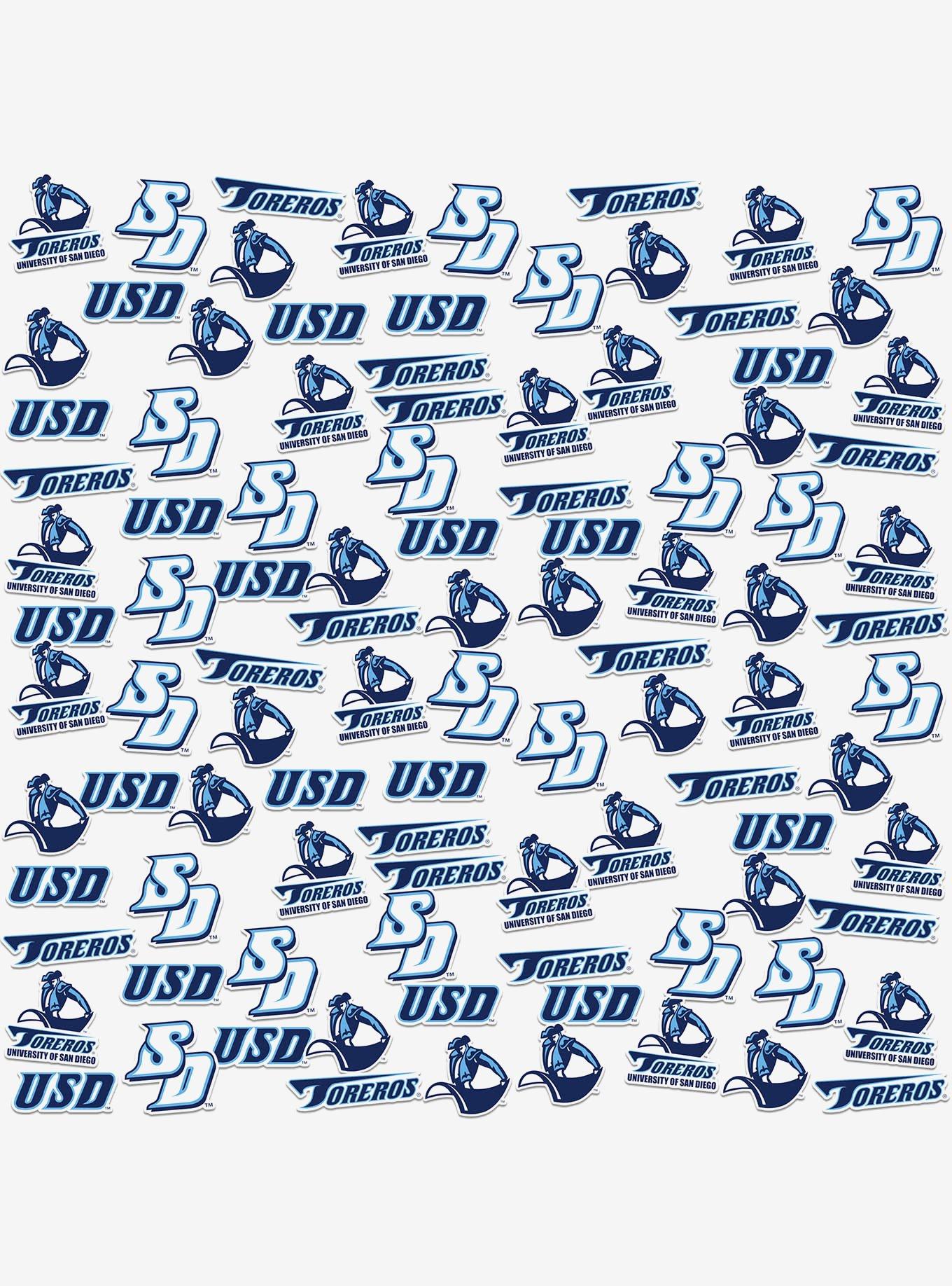 University of San Diego USD 100ct Sticker Pack, , hi-res