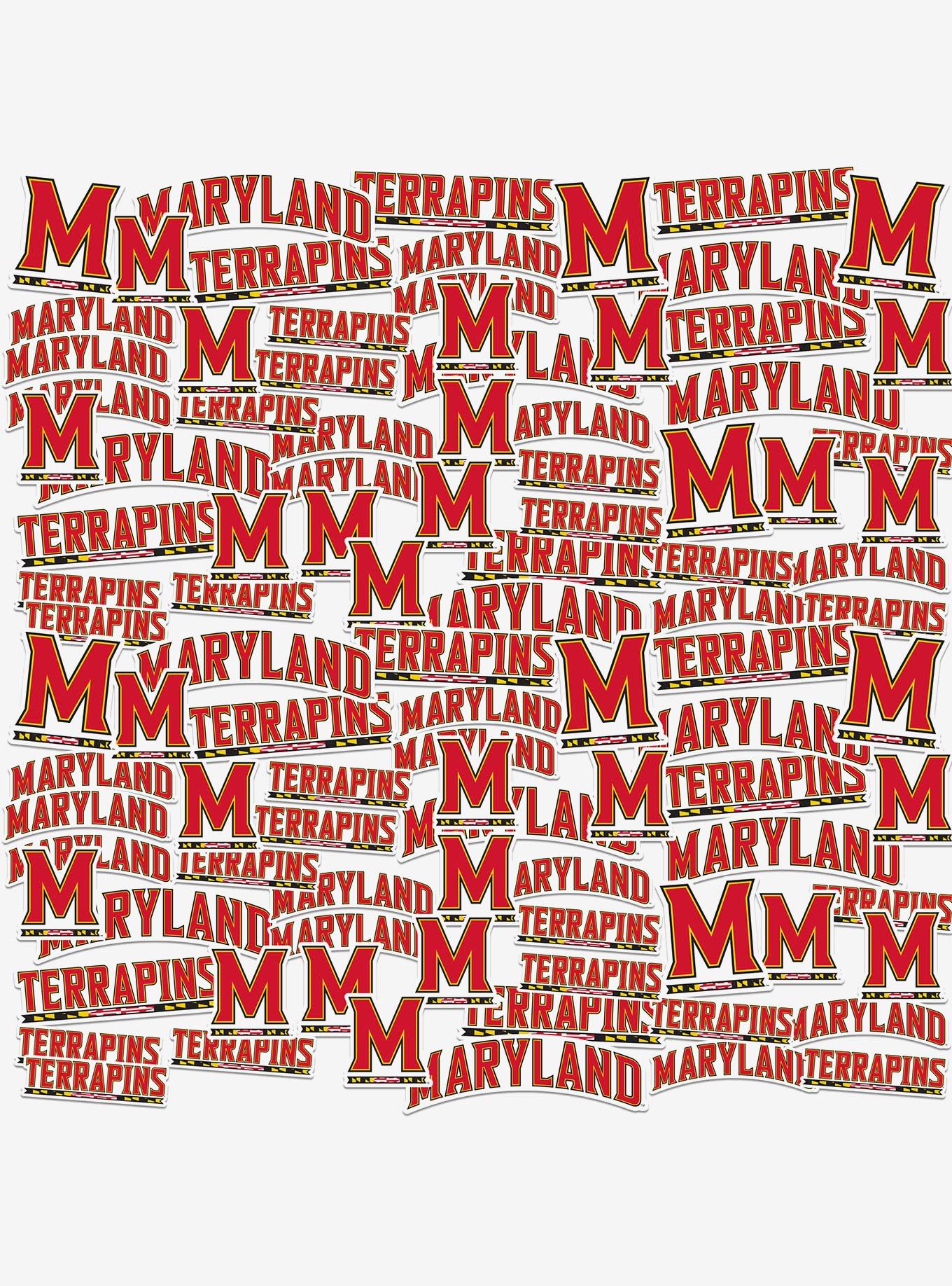 University Of Maryland 100 Ct Sticker Pack, , hi-res