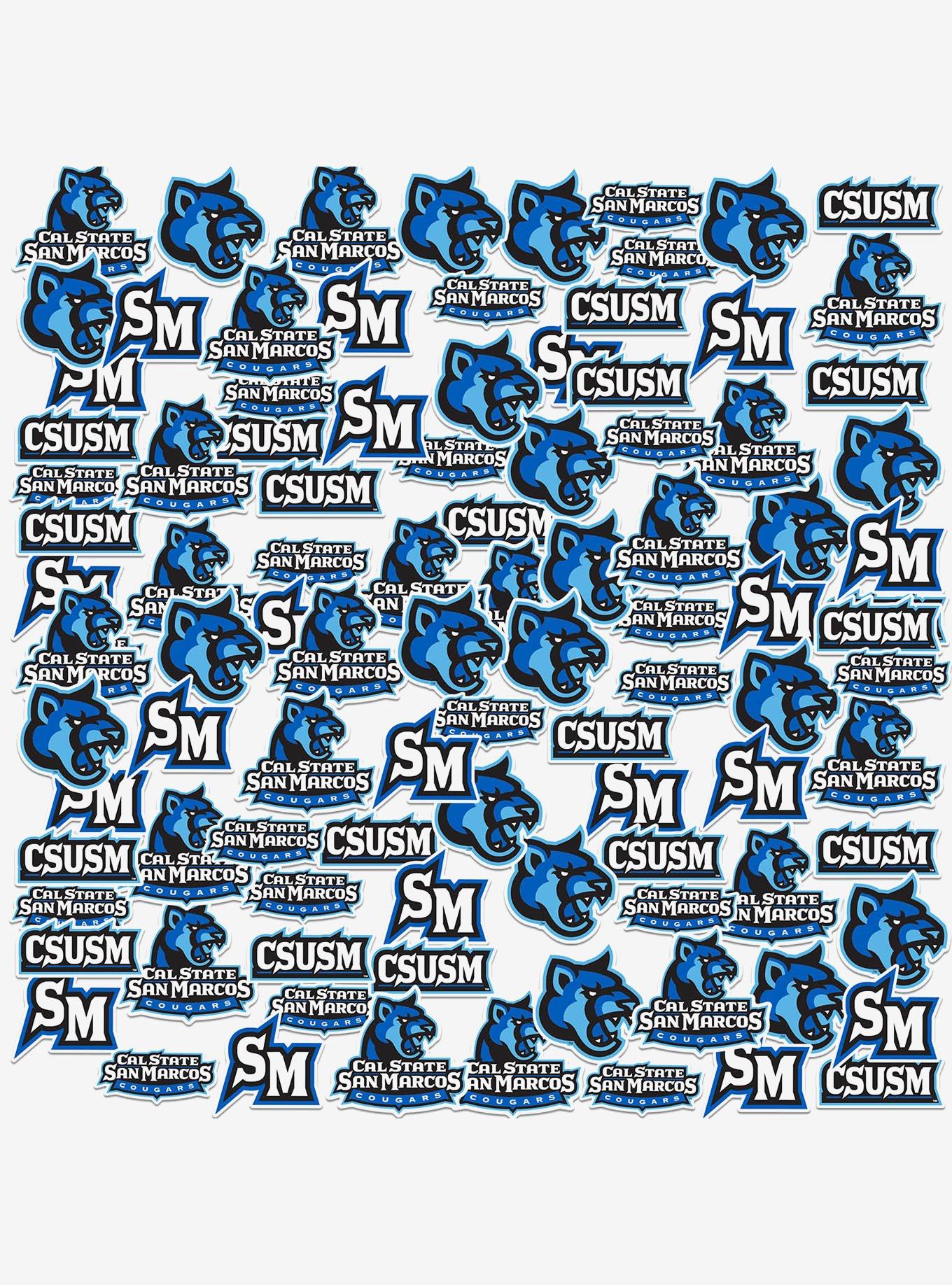 Cal State San Marcos 100ct Sticker Pack, , hi-res