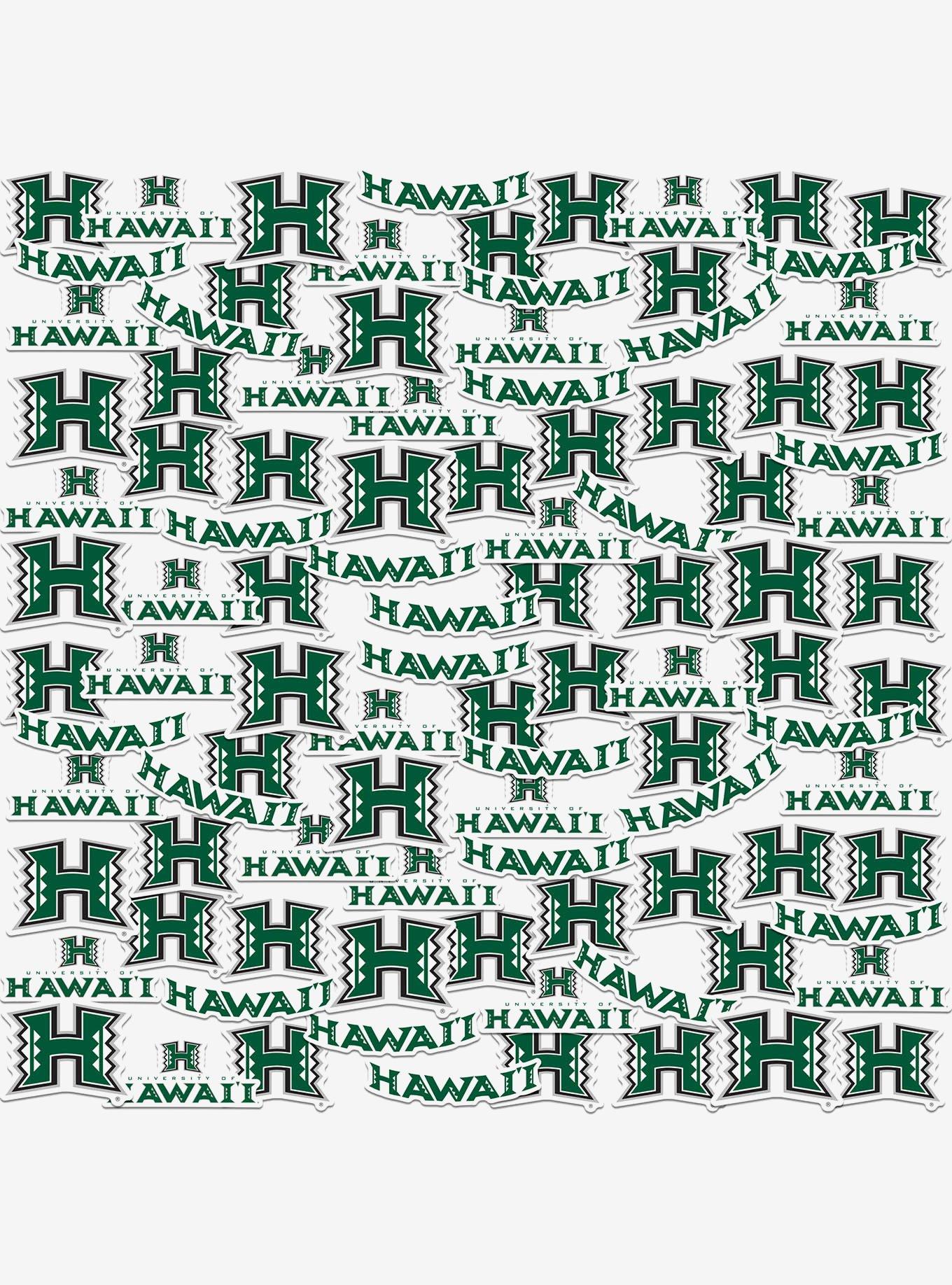 University of Hawaii 100ct Sticker Pack, , hi-res