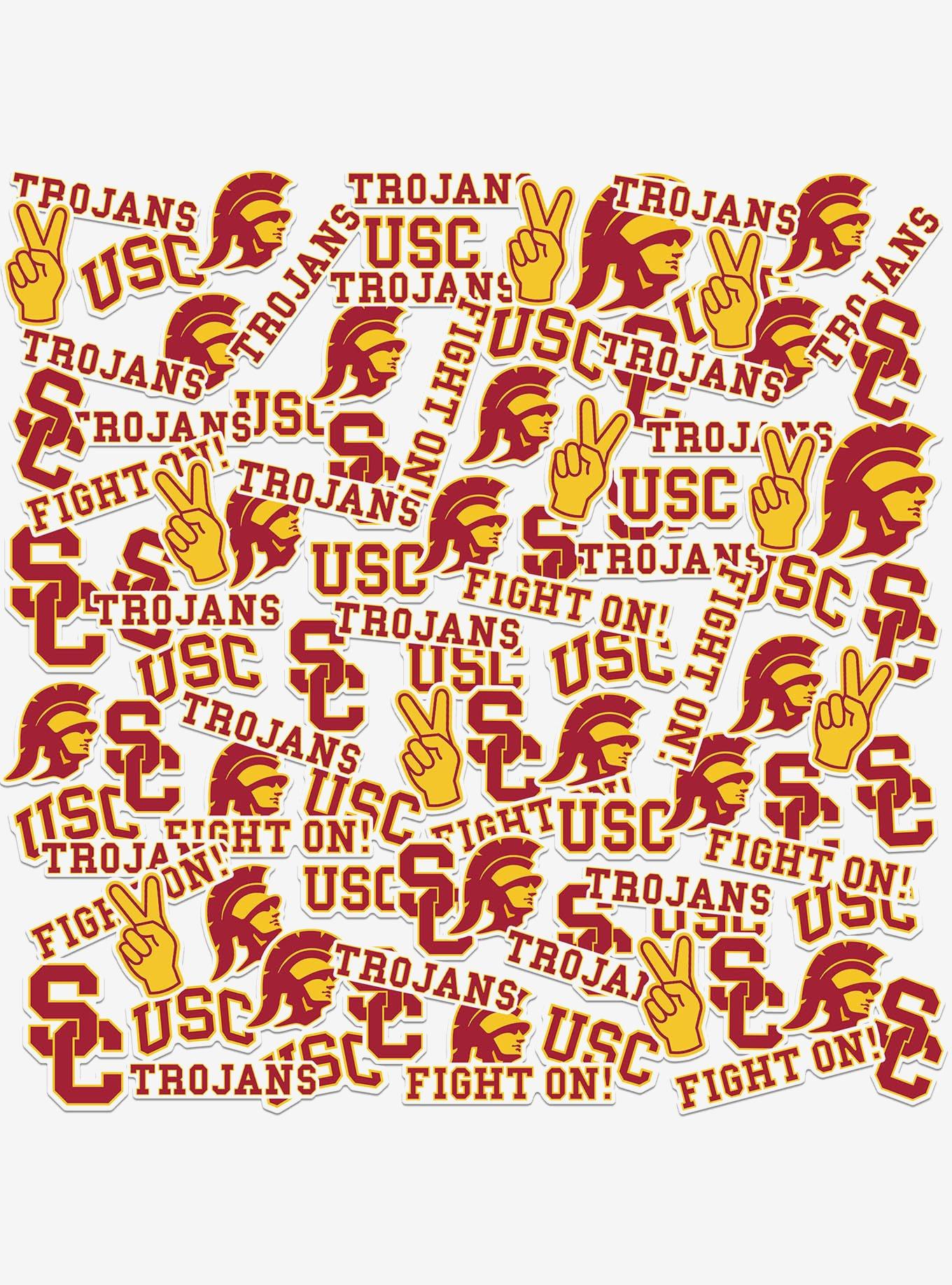 USC Trojans 100ct Sticker Pack, , hi-res
