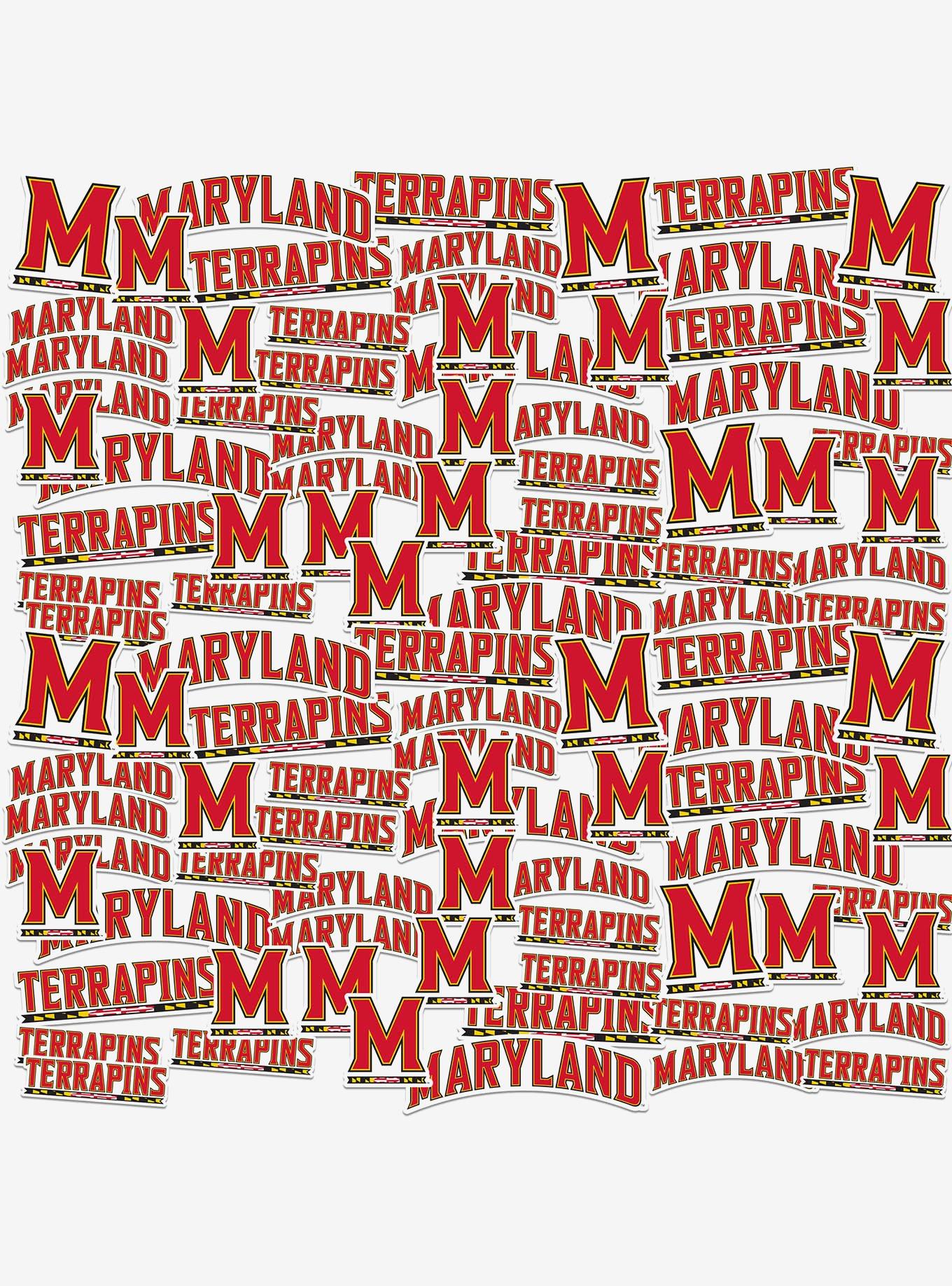 University Of Maryland Terrapins 100 Ct Sticker Pack, , hi-res