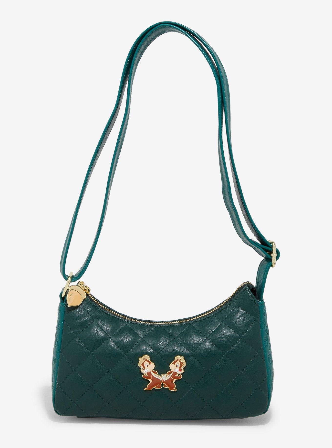 Loungefly Disney Chip & Dale Quilted Shoulder Bag - BoxLunch