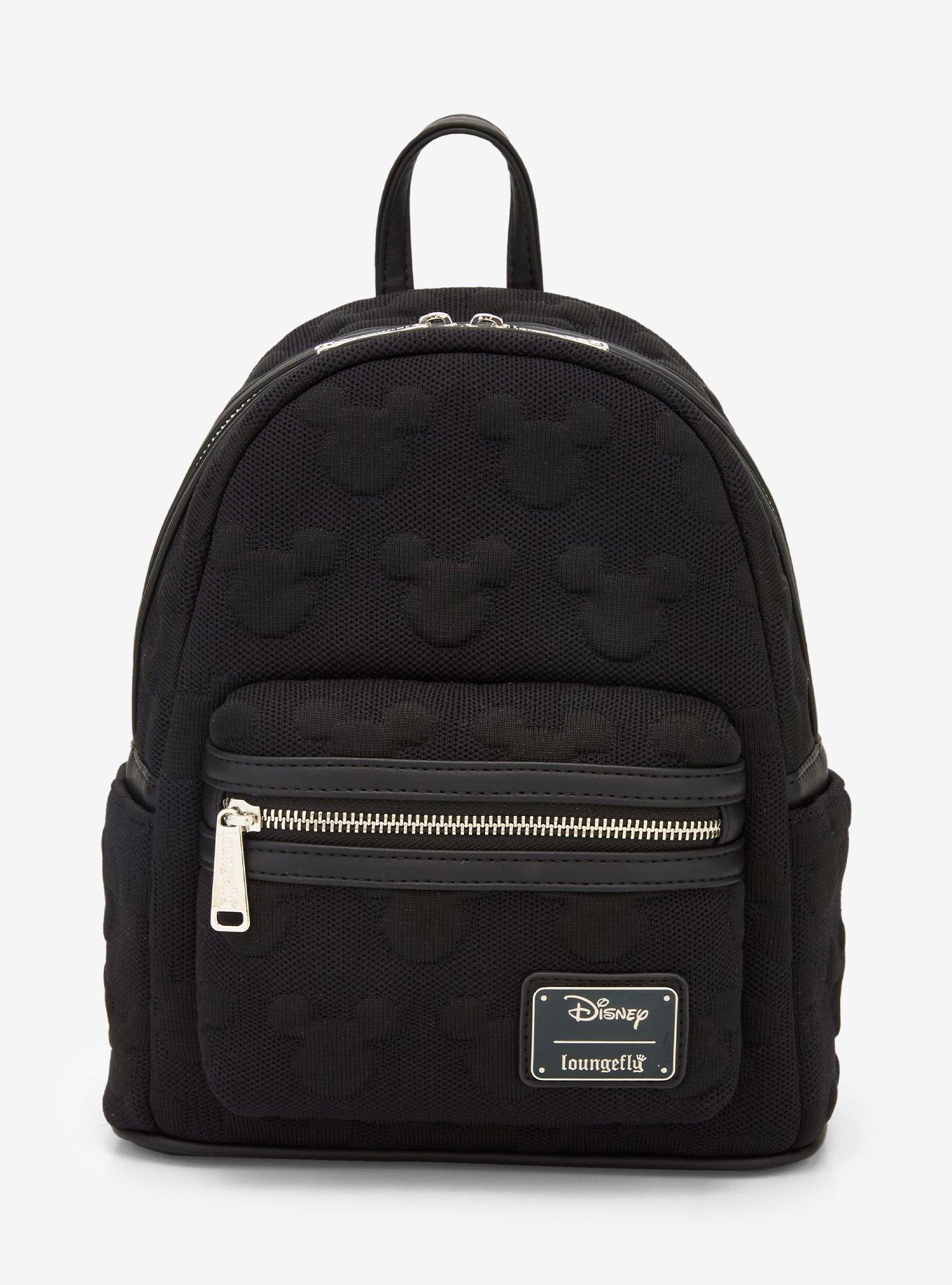 Loungefly Disney Mickey Mouse Silhouette Mesh Textured Mini Backpack — BoxLunch Exclusive, , hi-res
