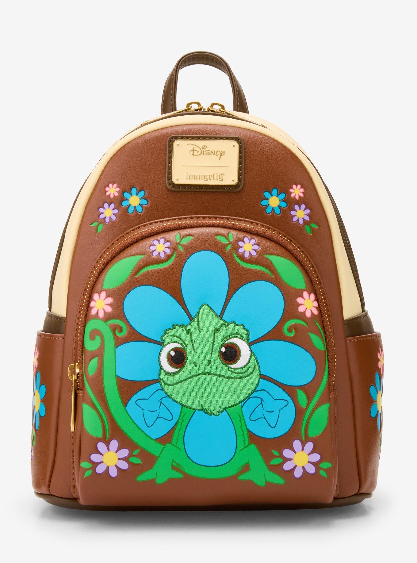 Loungefly Disney Tangled Pascal Flower Mini Backpack — BoxLunch Exclusive, , hi-res