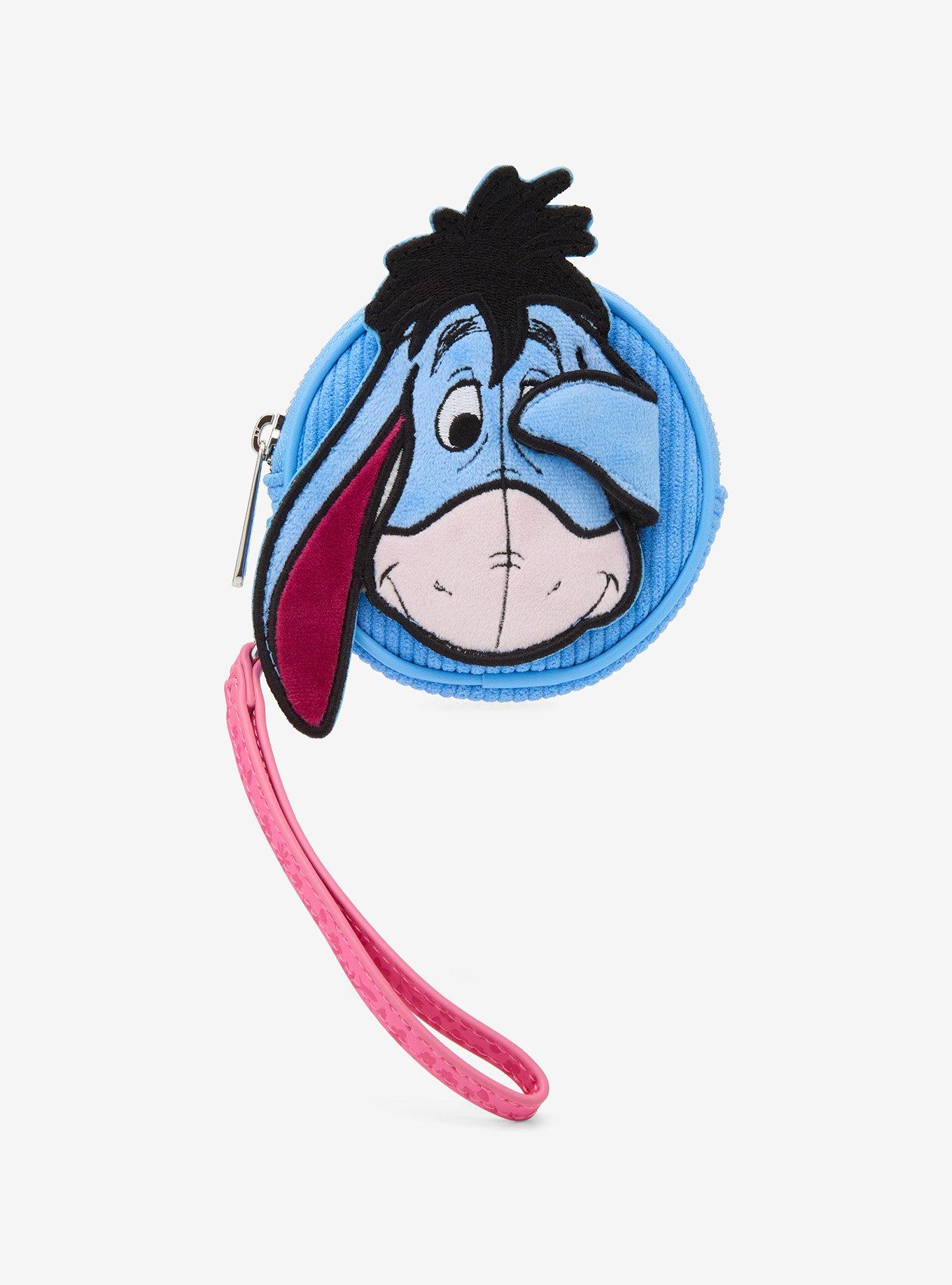 Loungefly Disney Winnie the Pooh Eeyore Peeking Corduroy Coin Purse — BoxLunch Exclusive, , hi-res