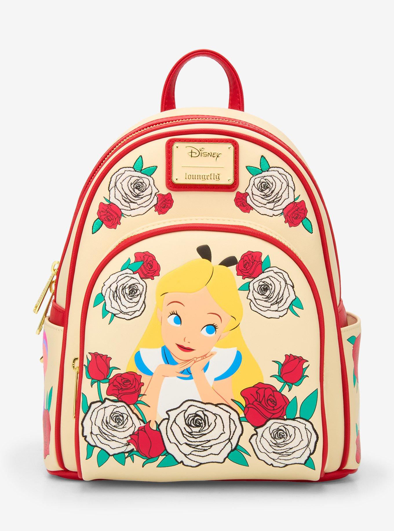 Loungefly Disney Alice in Wonderland Color Changing Roses Mini Backpack — BoxLunch Exclusive, , hi-res