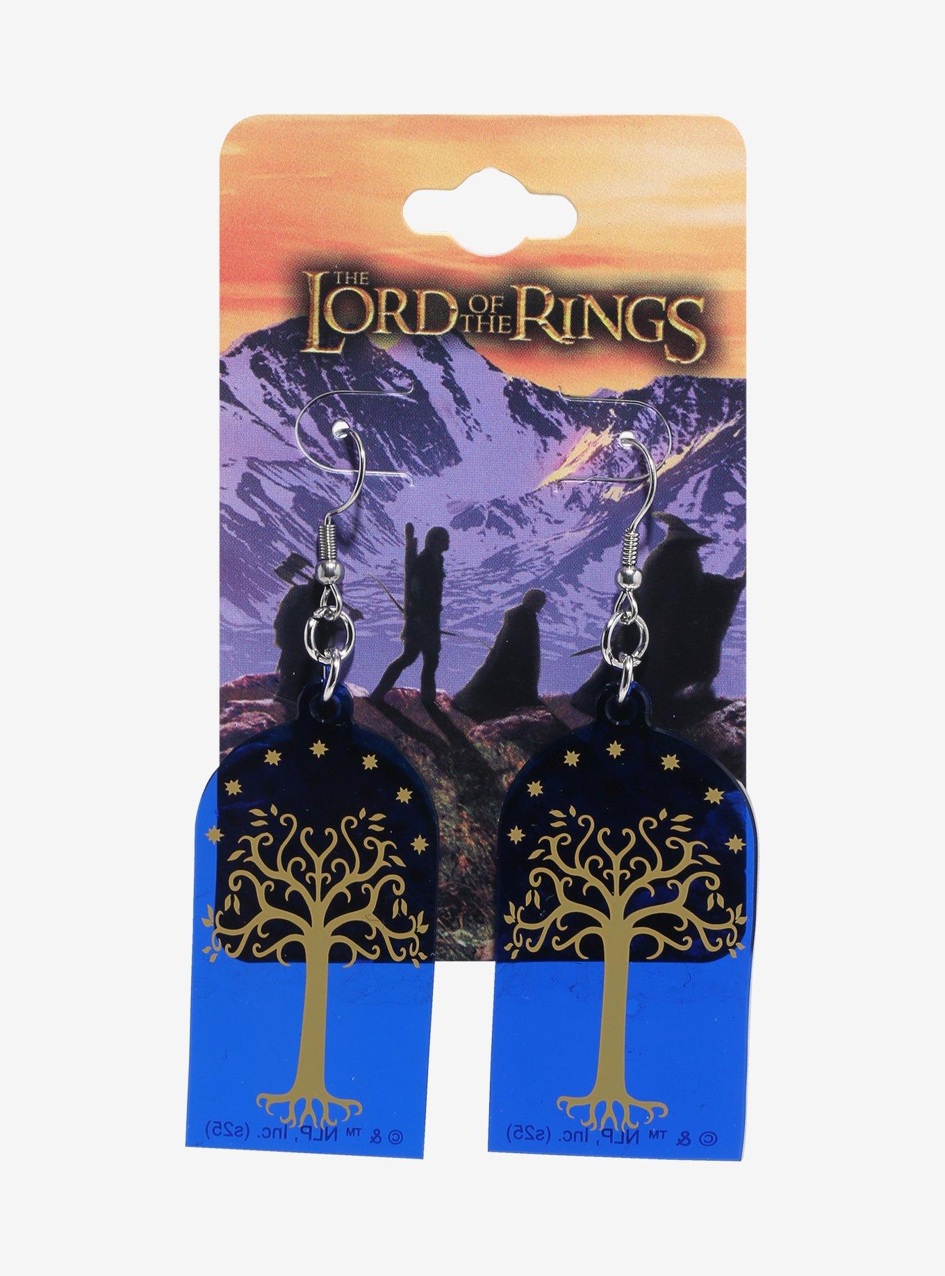 The Lord Of The Rings Tree Of Gondor Drop Earrings Her Universe Exclusive, , hi-res