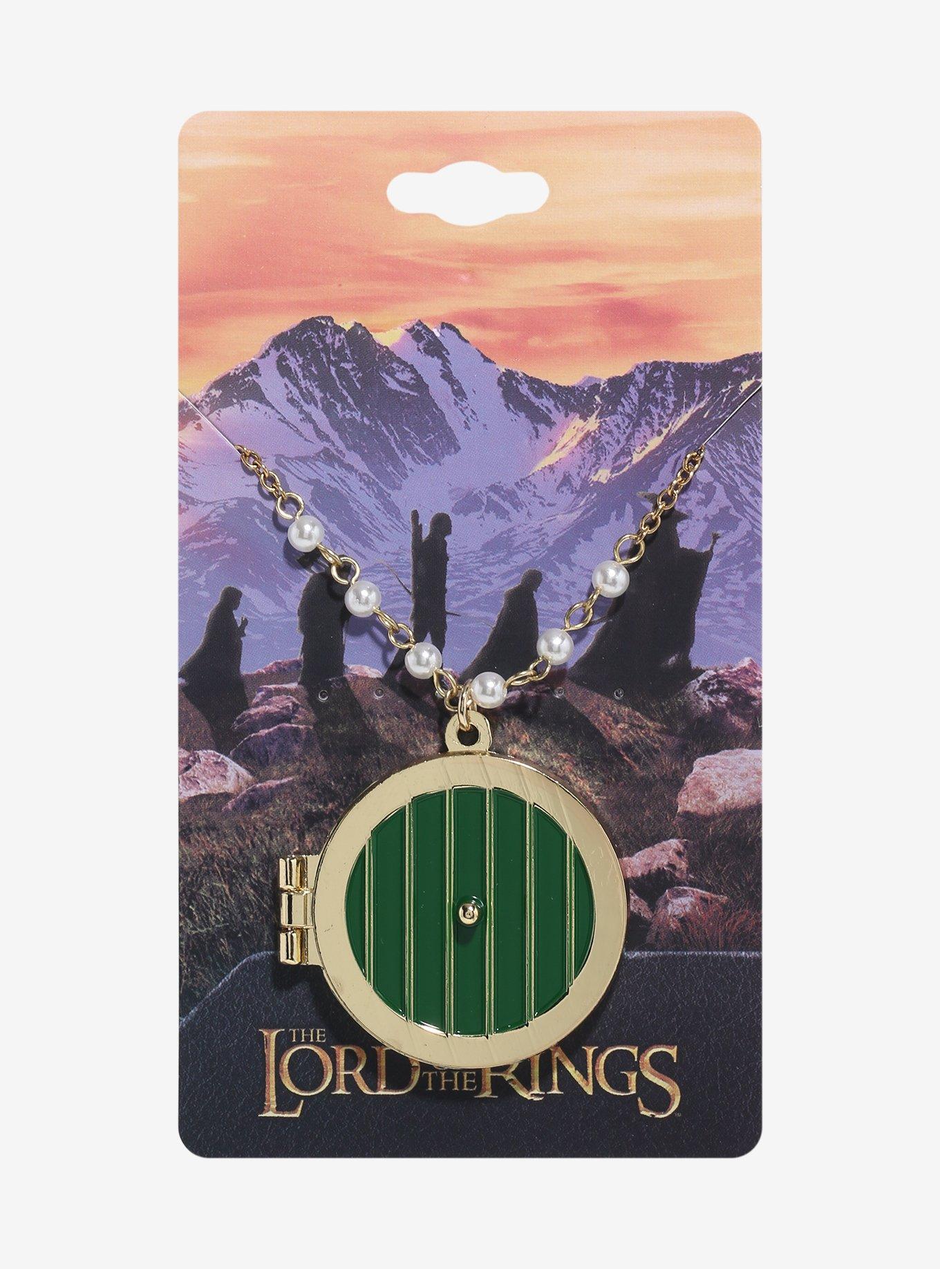 The Lord Of The Rings Hobbit Door Locket Necklace Her Universe Exclusive, , hi-res