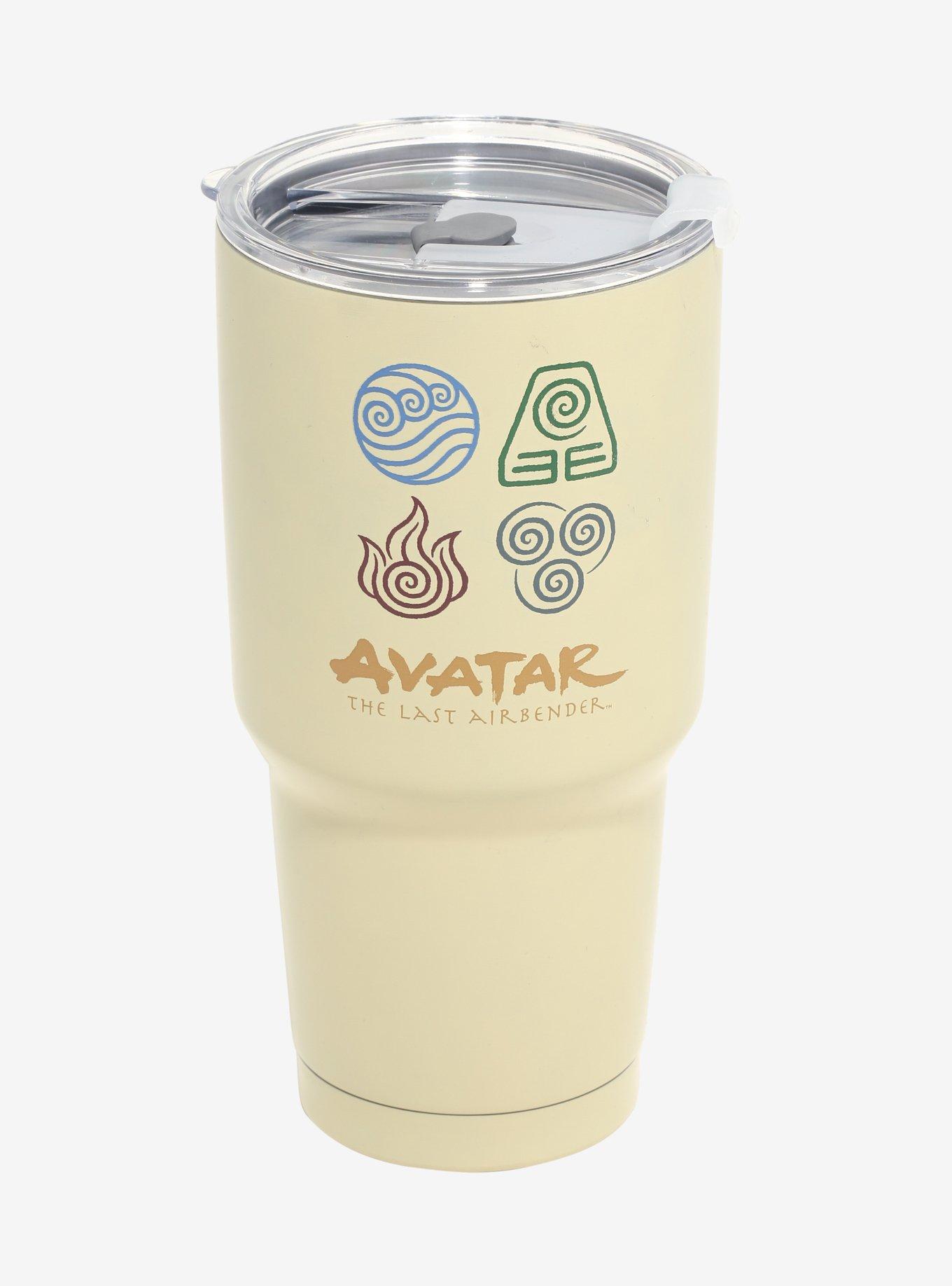 Avatar: The Last Airbender Element Symbols Tumbler - BoxLunch Exclusive, , hi-res