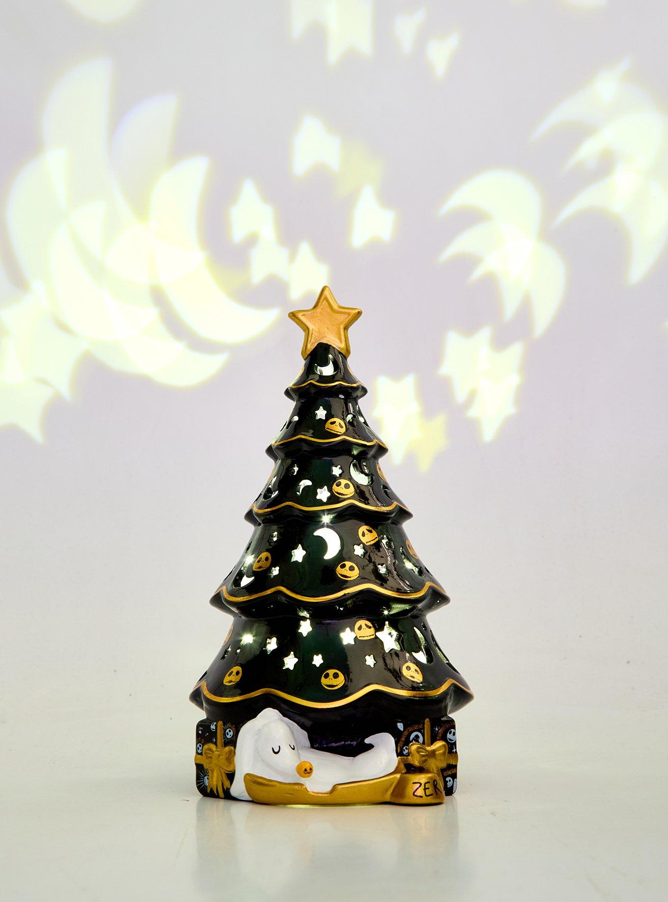 Disney The Nightmare Before Christmas Zero Ceramic Light-Up Tree— BoxLunch Exclusive, , hi-res