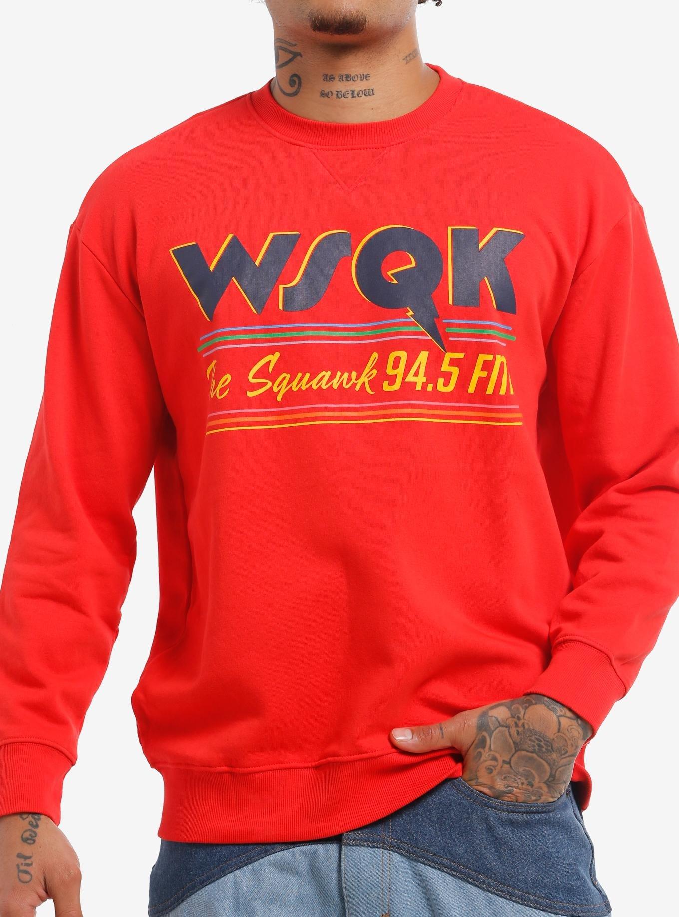 Stranger Things WSQK The Squawk Logo Sweatshirt, , hi-res
