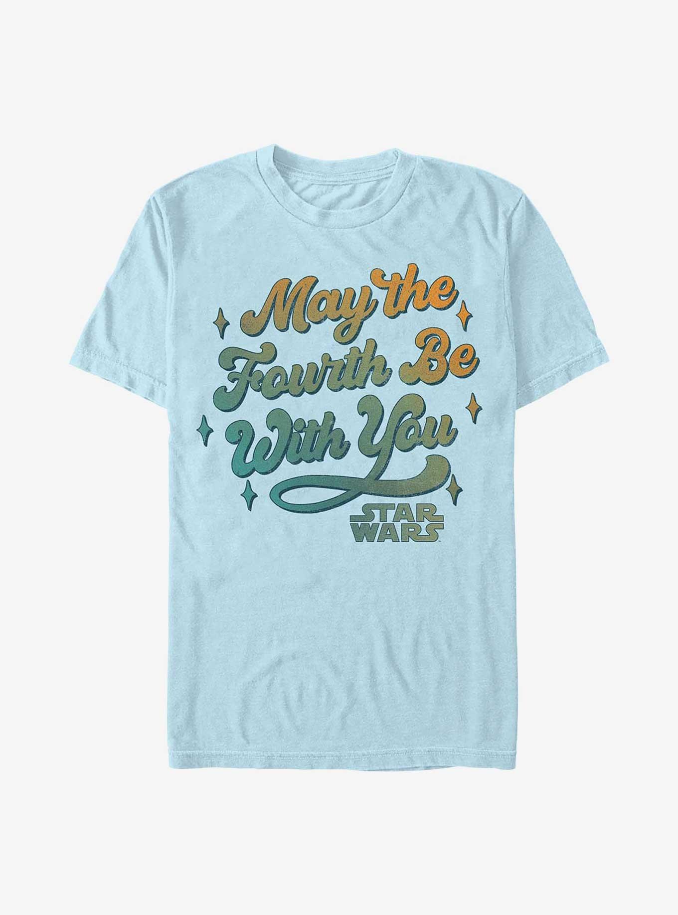 Star Wars Celebrate The Fourth Garment Dye T-Shirt, CHAMBRAY, hi-res