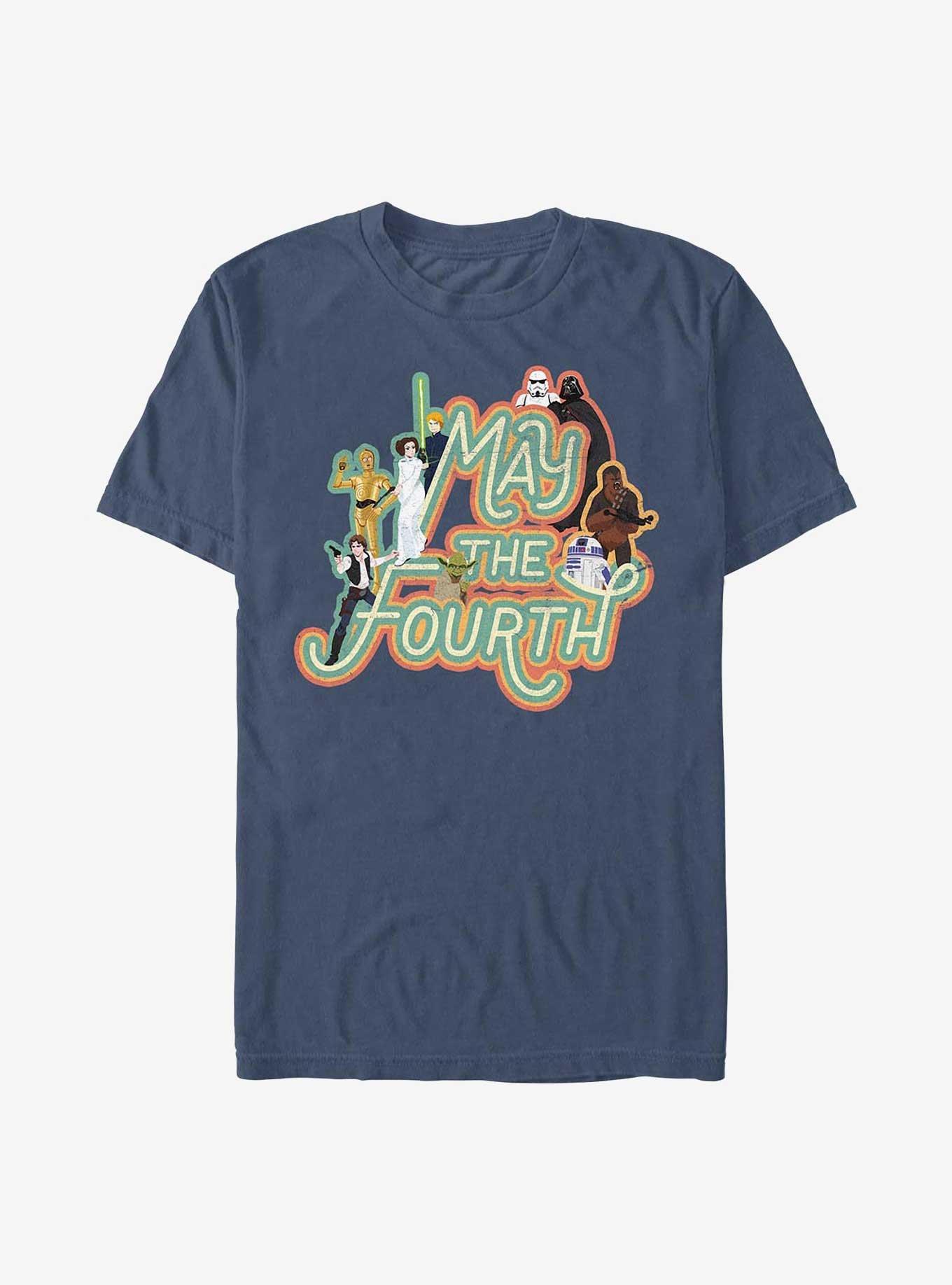 COMFORTCOLORS Star Wars May The Fourth Garment Dye T-Shirt