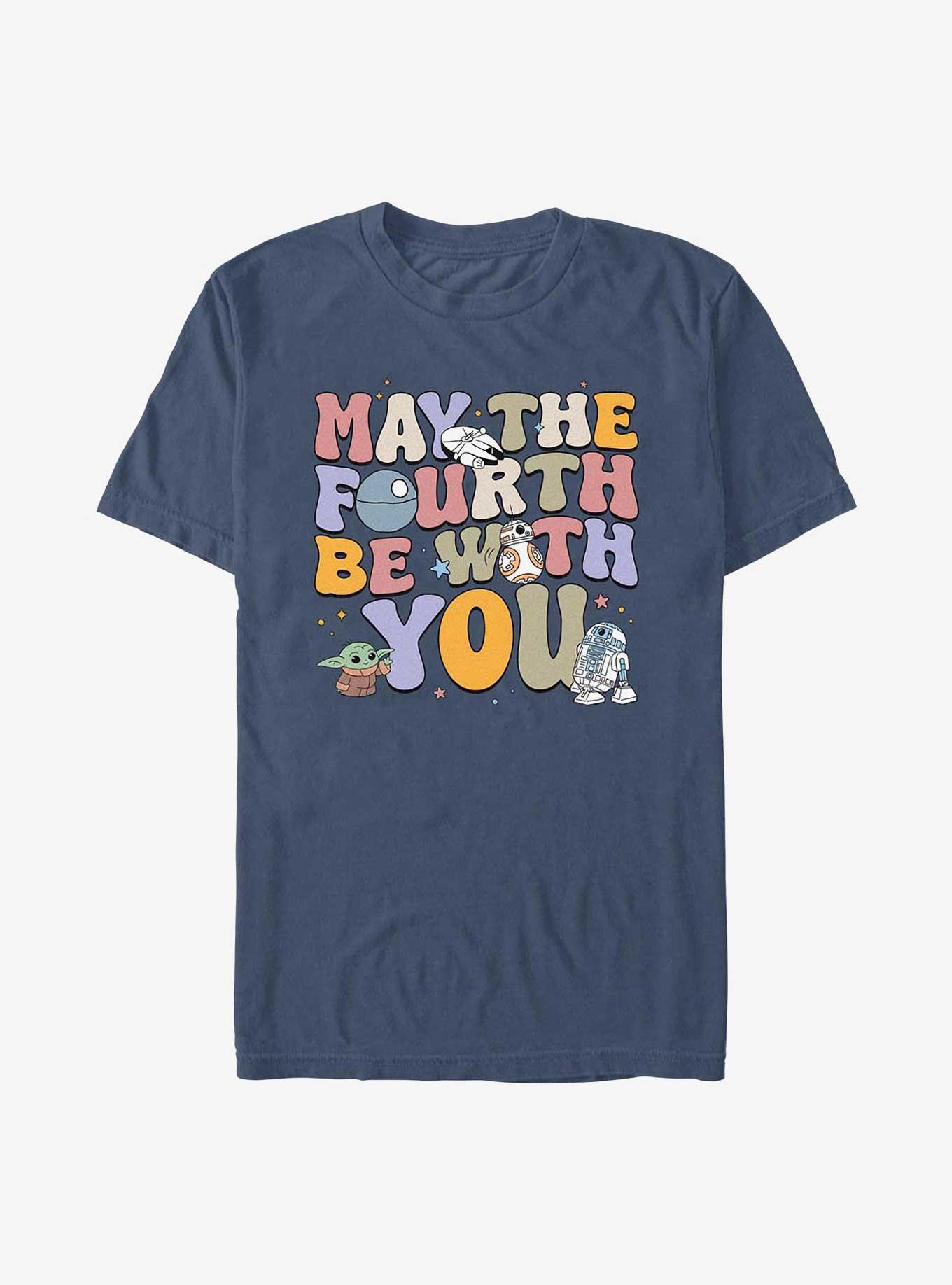 COMFORTCOLORS Star Wars The Mandalorian May The Fourth Garment Dye T-Shirt