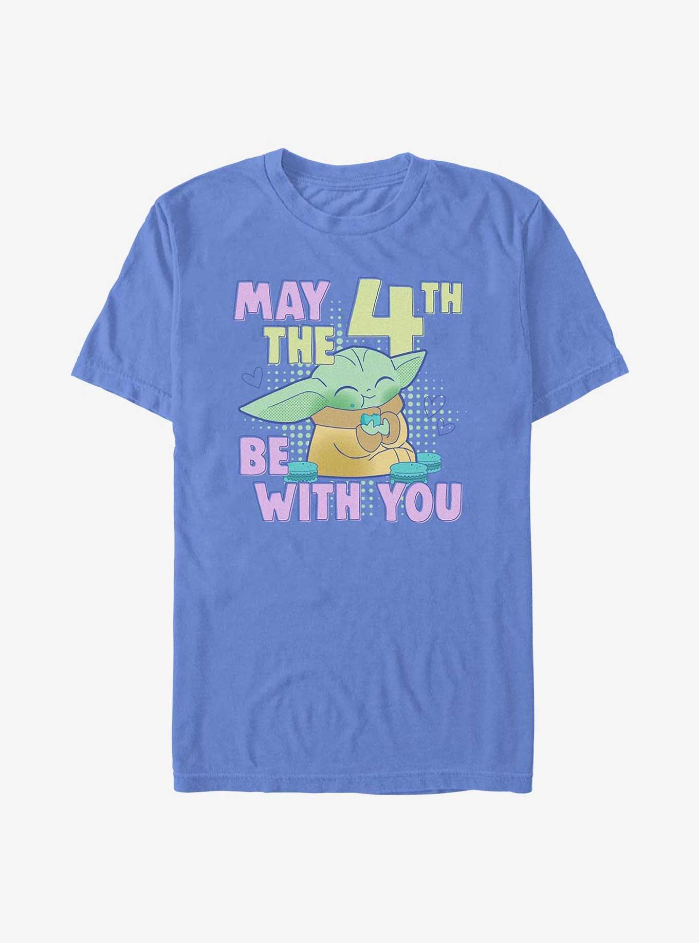 COMFORTCOLORS Star Wars The Mandalorian May The Grogu Garment Dye T-Shirt