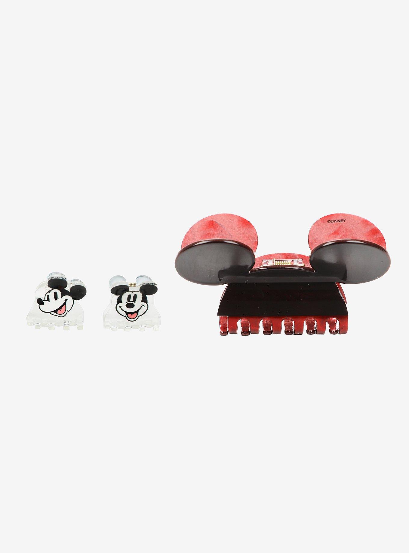 Disney Mickey Mouse Figural Claw Hair Clip Set, , hi-res