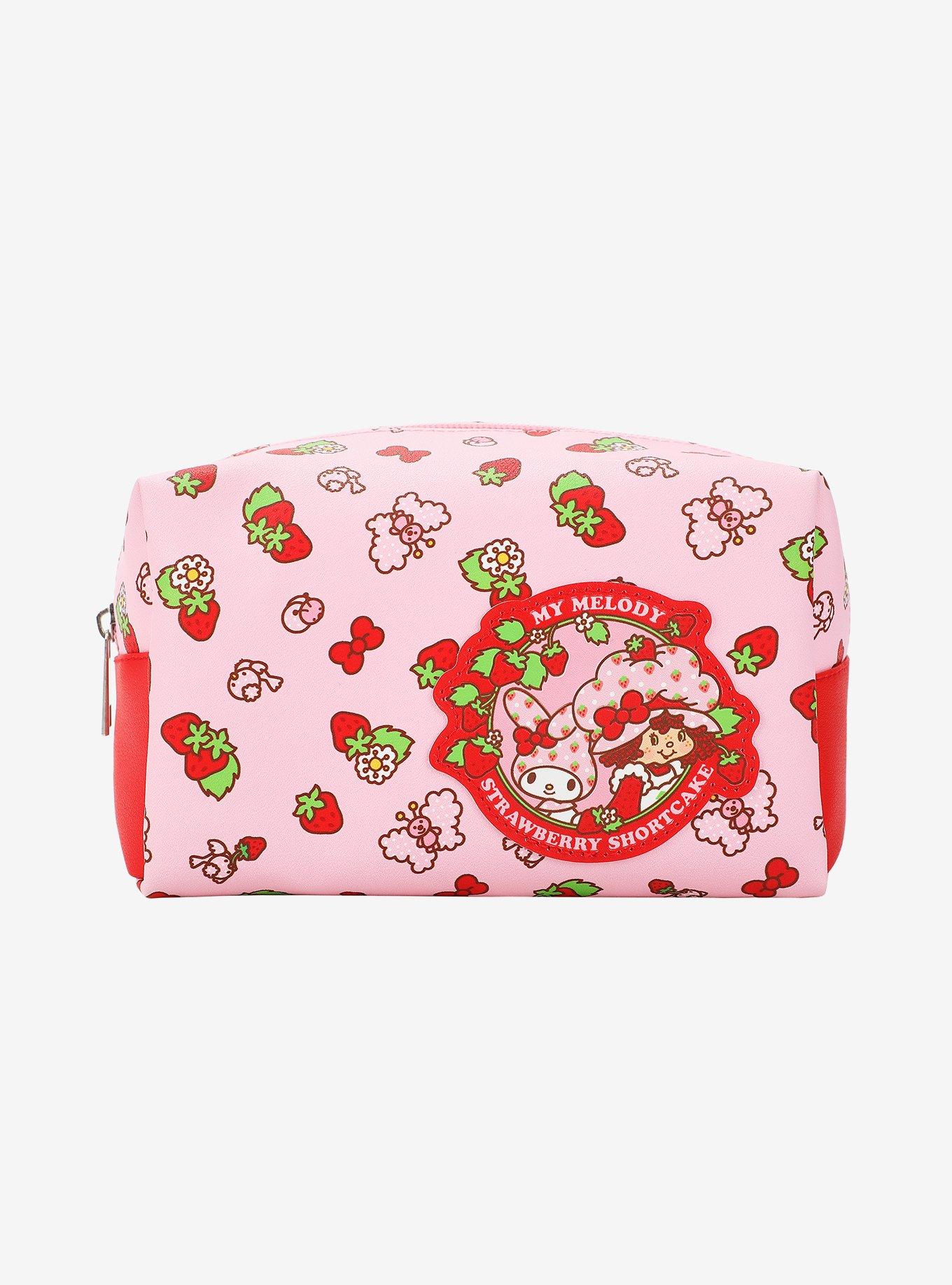 Strawberry Shortcake X My Melody Icons Makeup Bag