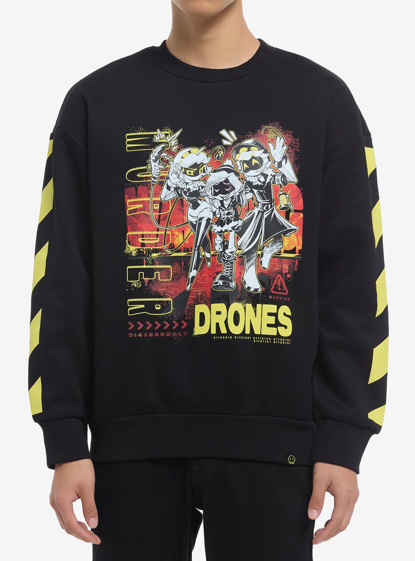Murder Drones Characters Crewneck Sweater, , hi-res