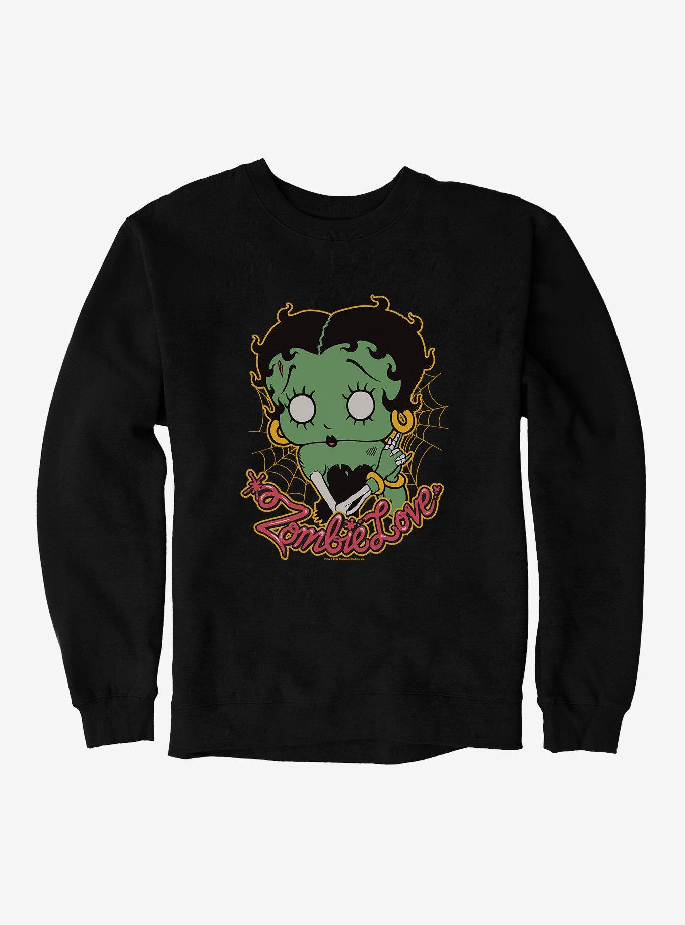 Betty Boop Zombie Boop Sweatshirt, , hi-res
