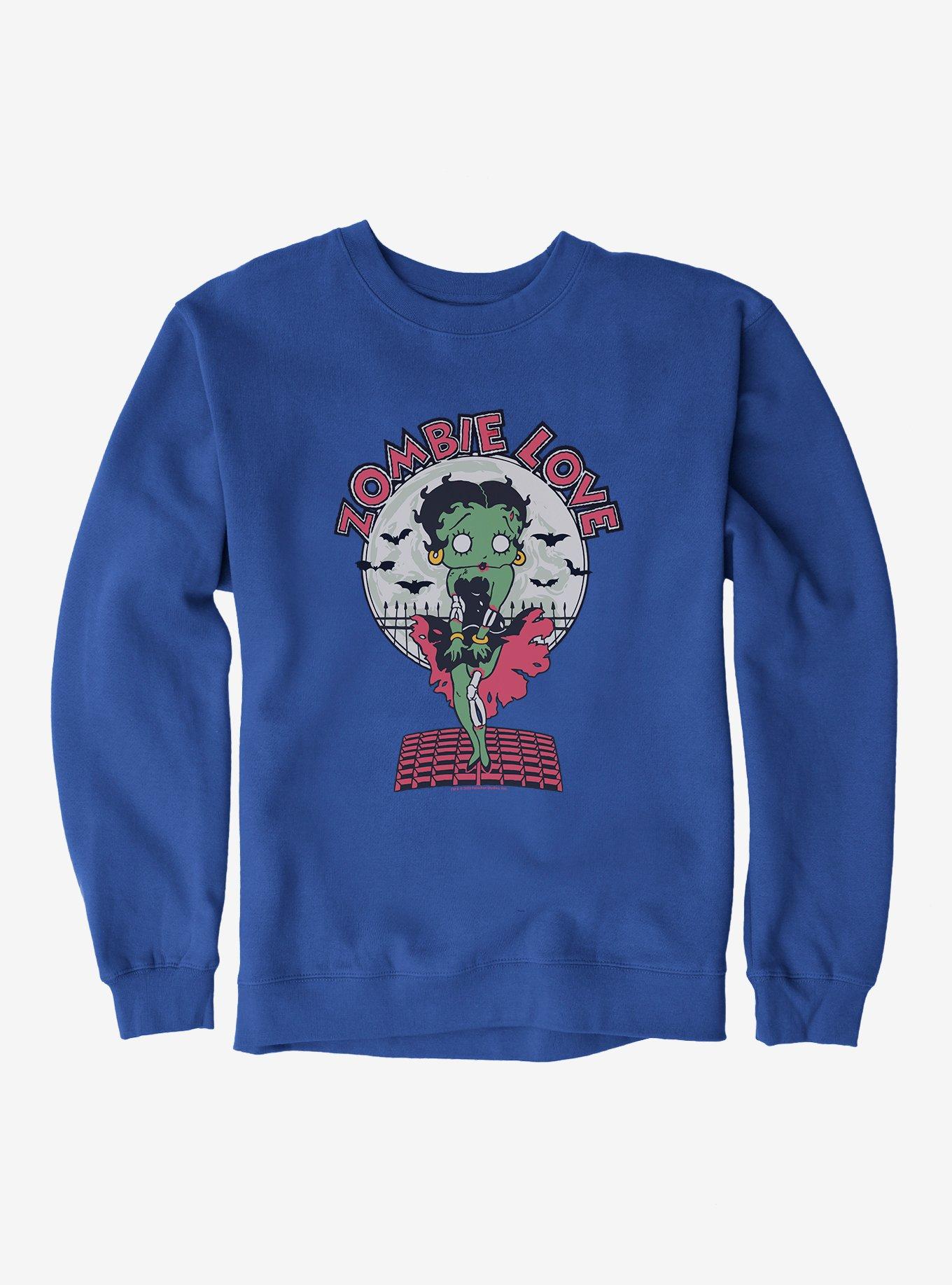 Betty Boop Zombie Betty Sweatshirt, , hi-res