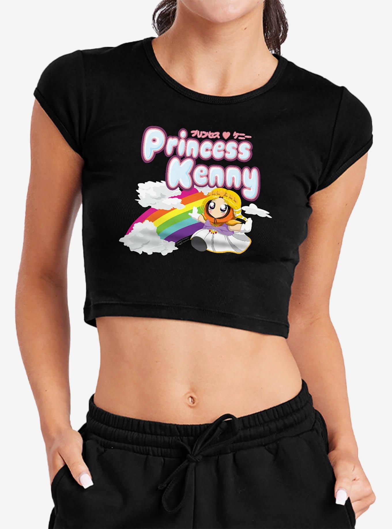 South Park "Princess Kenny" Cap Sleeve Baby Rib Women's Crop Top, , hi-res
