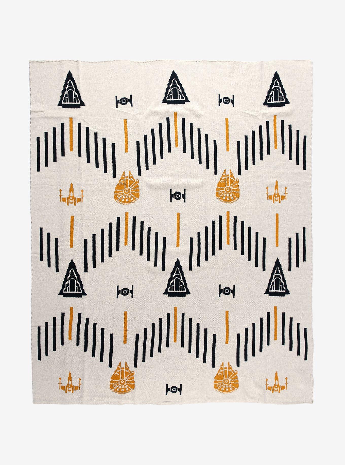 Star Wars Ships Knit Throw — BoxLunch Exclusive