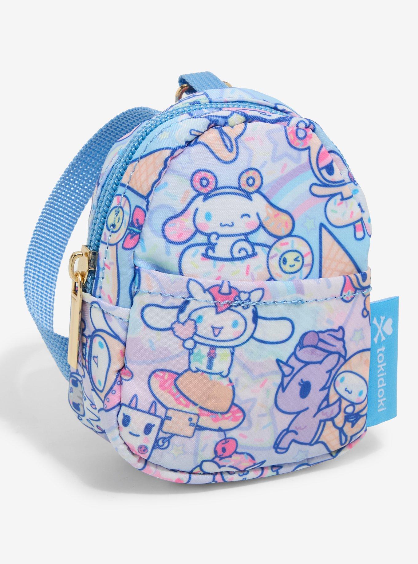 tokidoki Sanrio Cinnamoroll Sweet Treats Mini Backpack Keychain, , hi-res