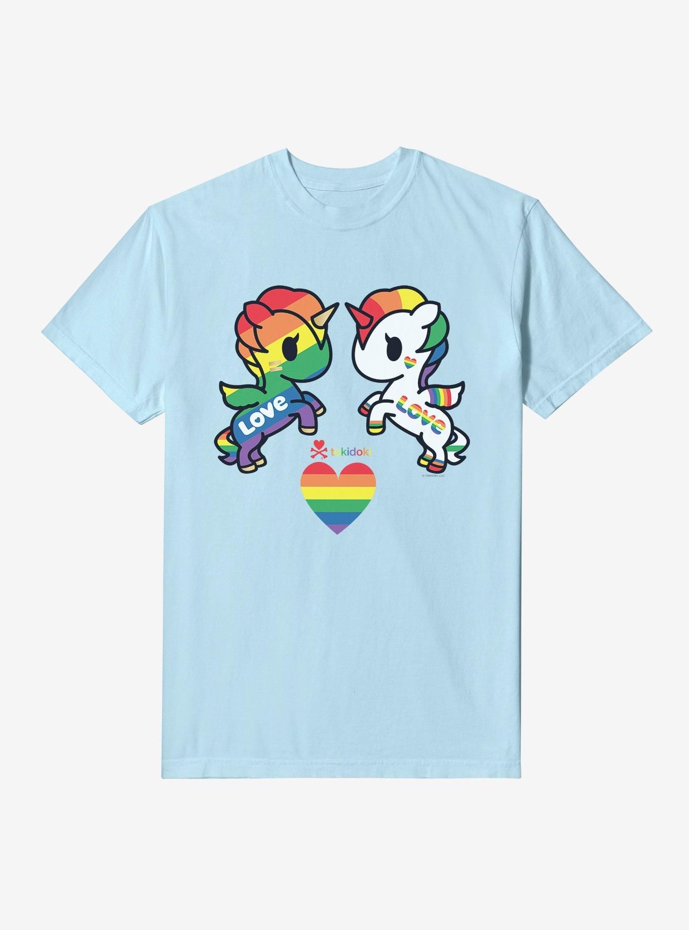 Tokidoki Unicorno Pride Love Garment Dye T-Shirt, , hi-res