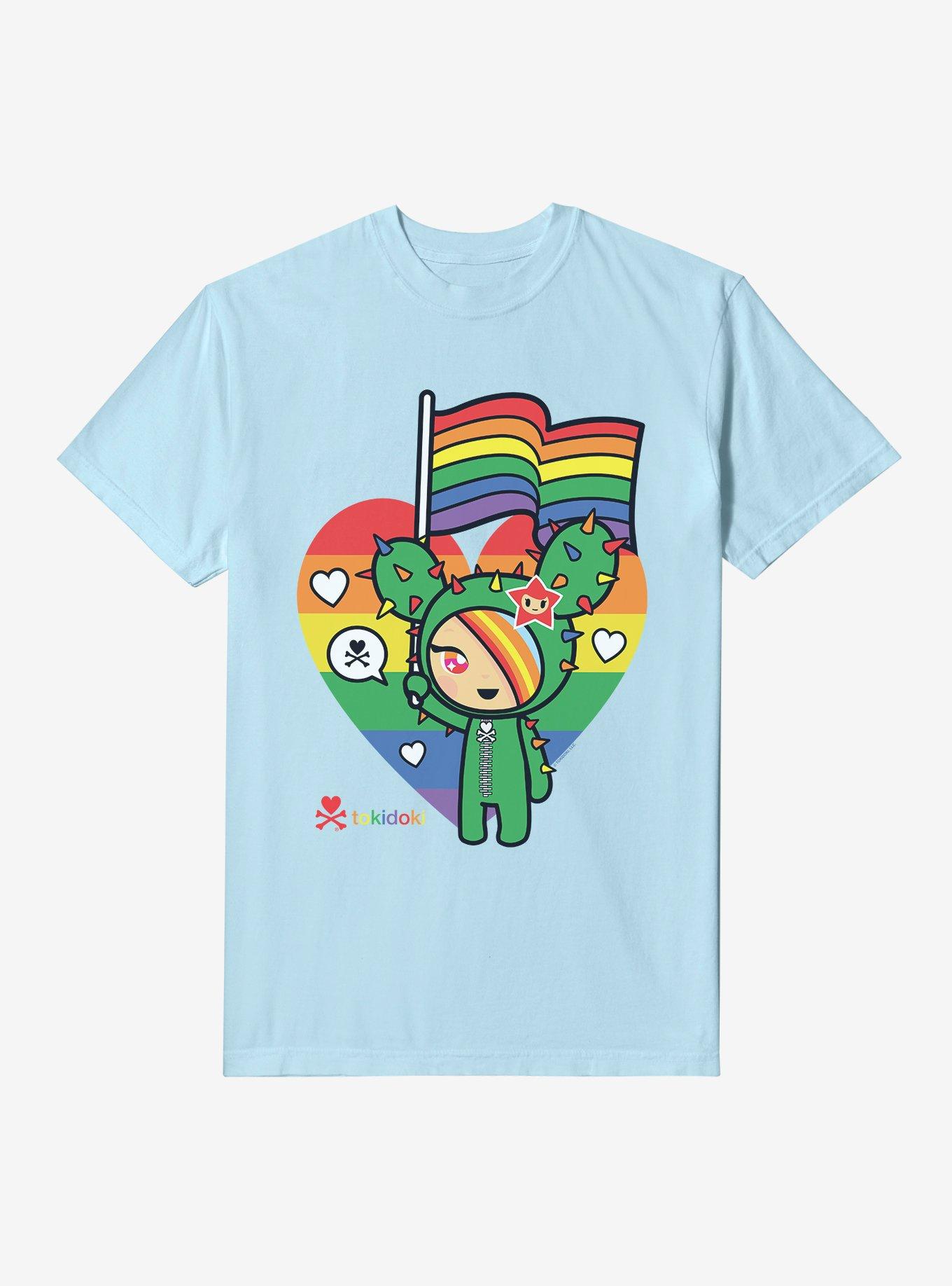 Tokidoki Pride Flag Garment Dye T-Shirt, , hi-res