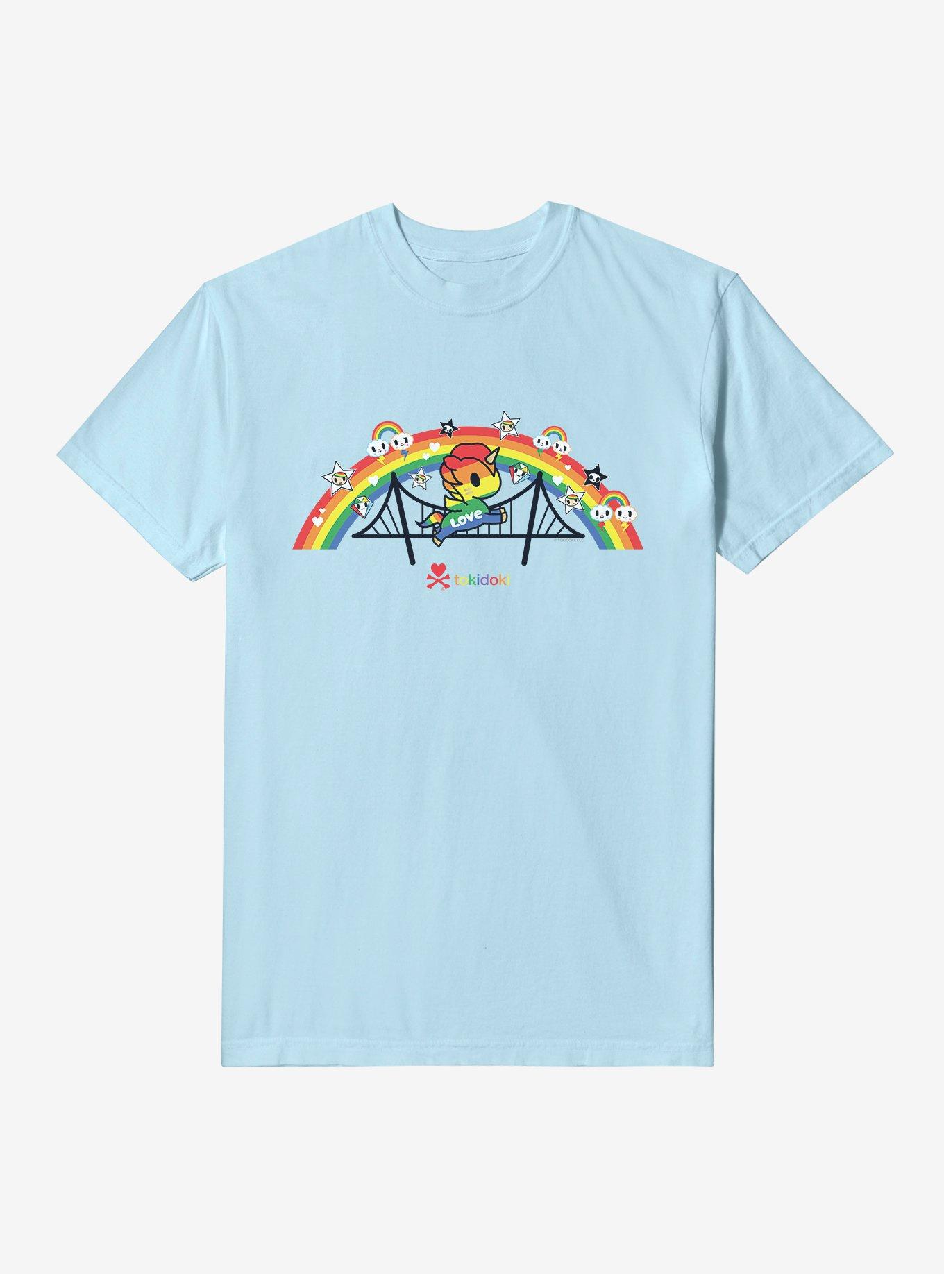 COMFORTCOLORS tokidoki Unicorno Pride Bridge Garment Dye T-Shirt