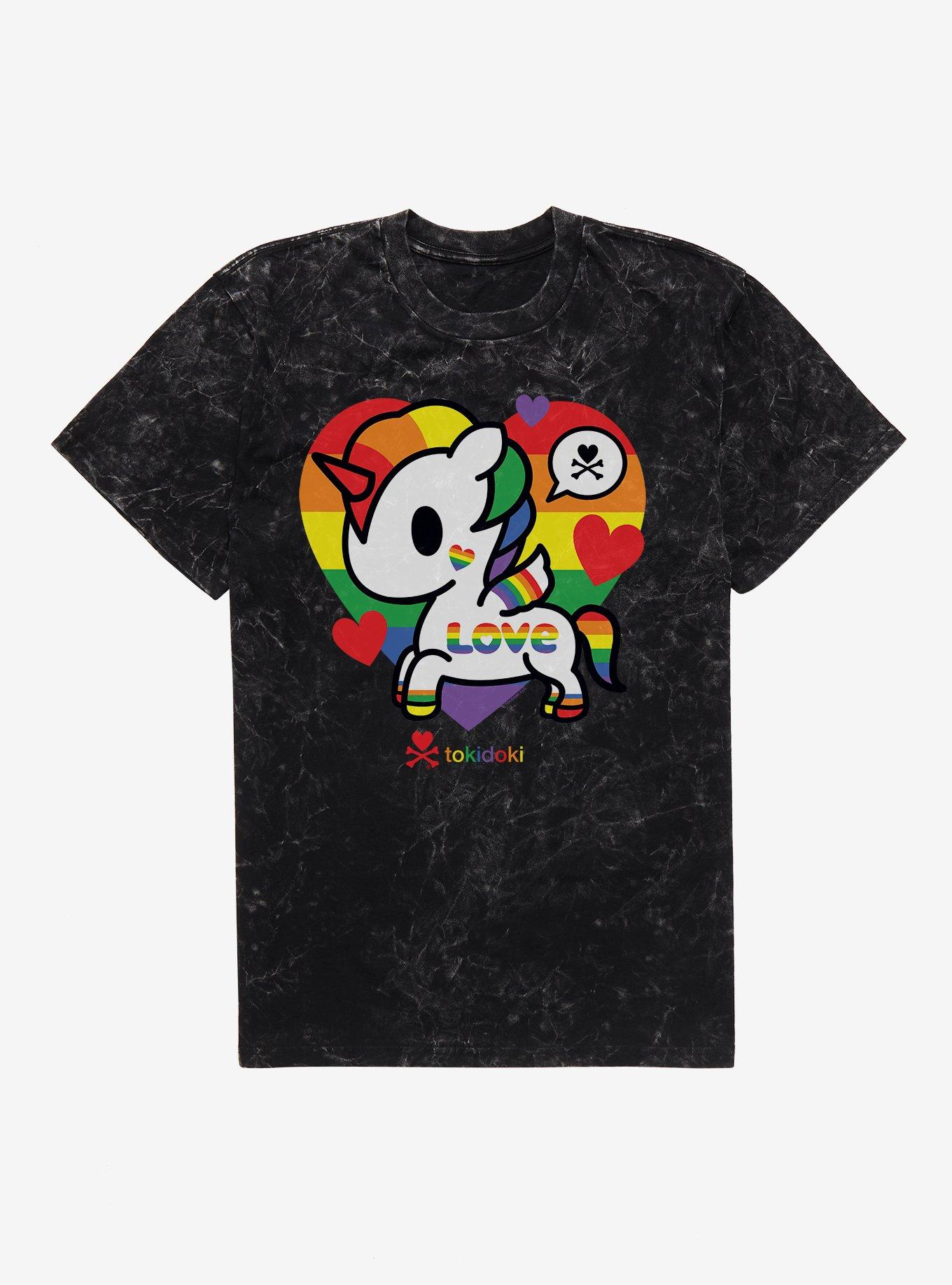 Tokidoki Unicorno Pride Mineral Wash T-Shirt, , hi-res