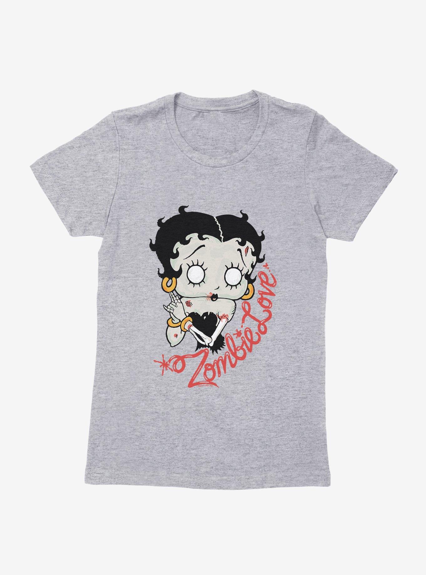 Betty Boop Zombie Love Womens T-Shirt, , hi-res